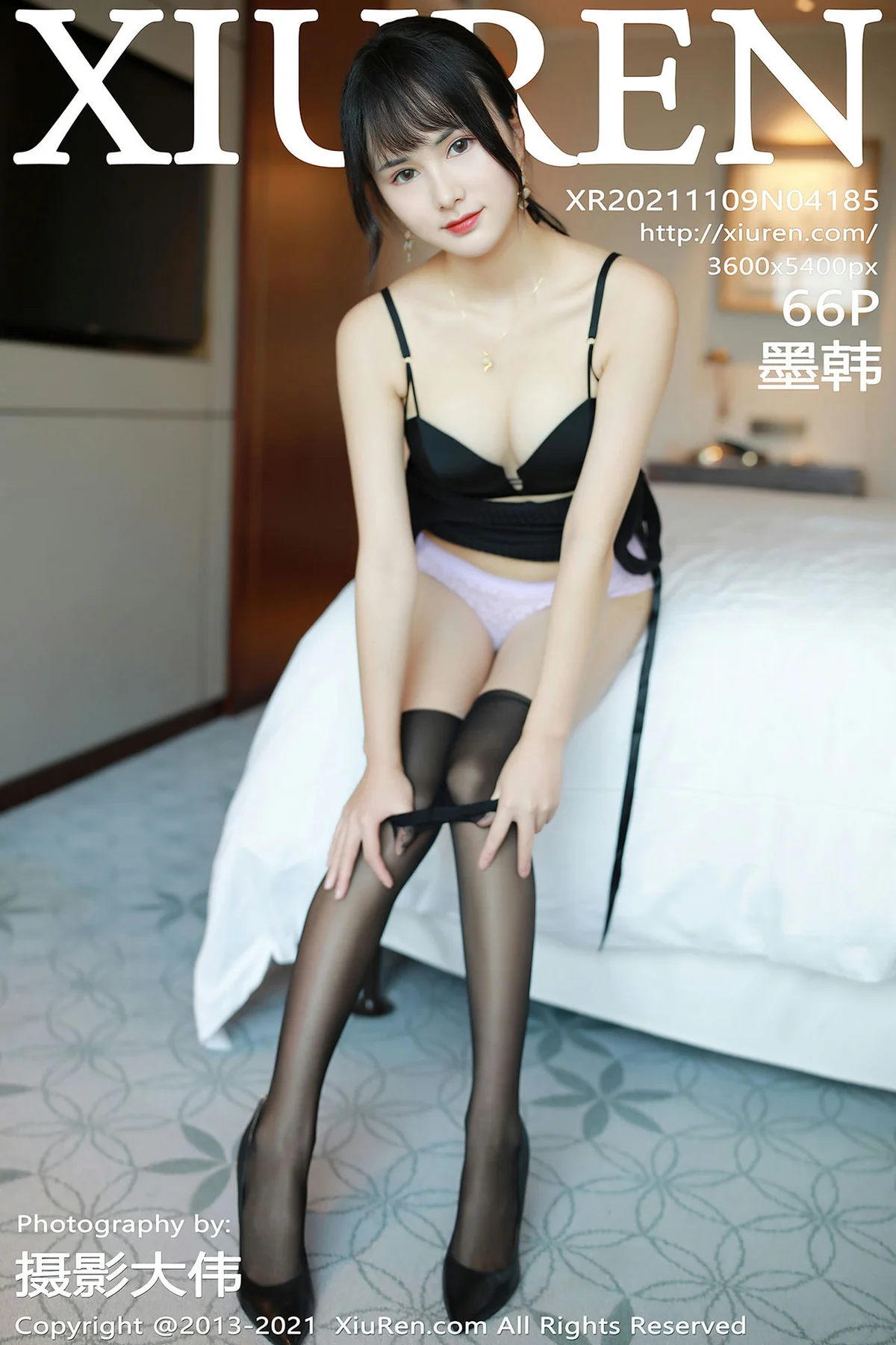 XiuRen 秀人 No.4185 性感翘臀 墨韩 新人模特 - 67