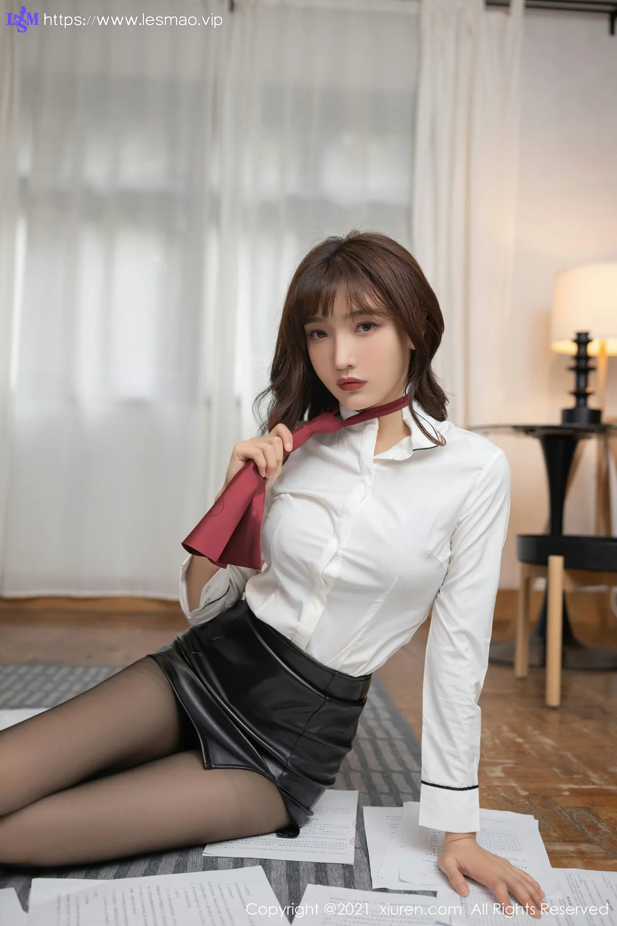 XiuRen 秀人 No.4204 律师主题 陆萱萱 性感写真222 - 15