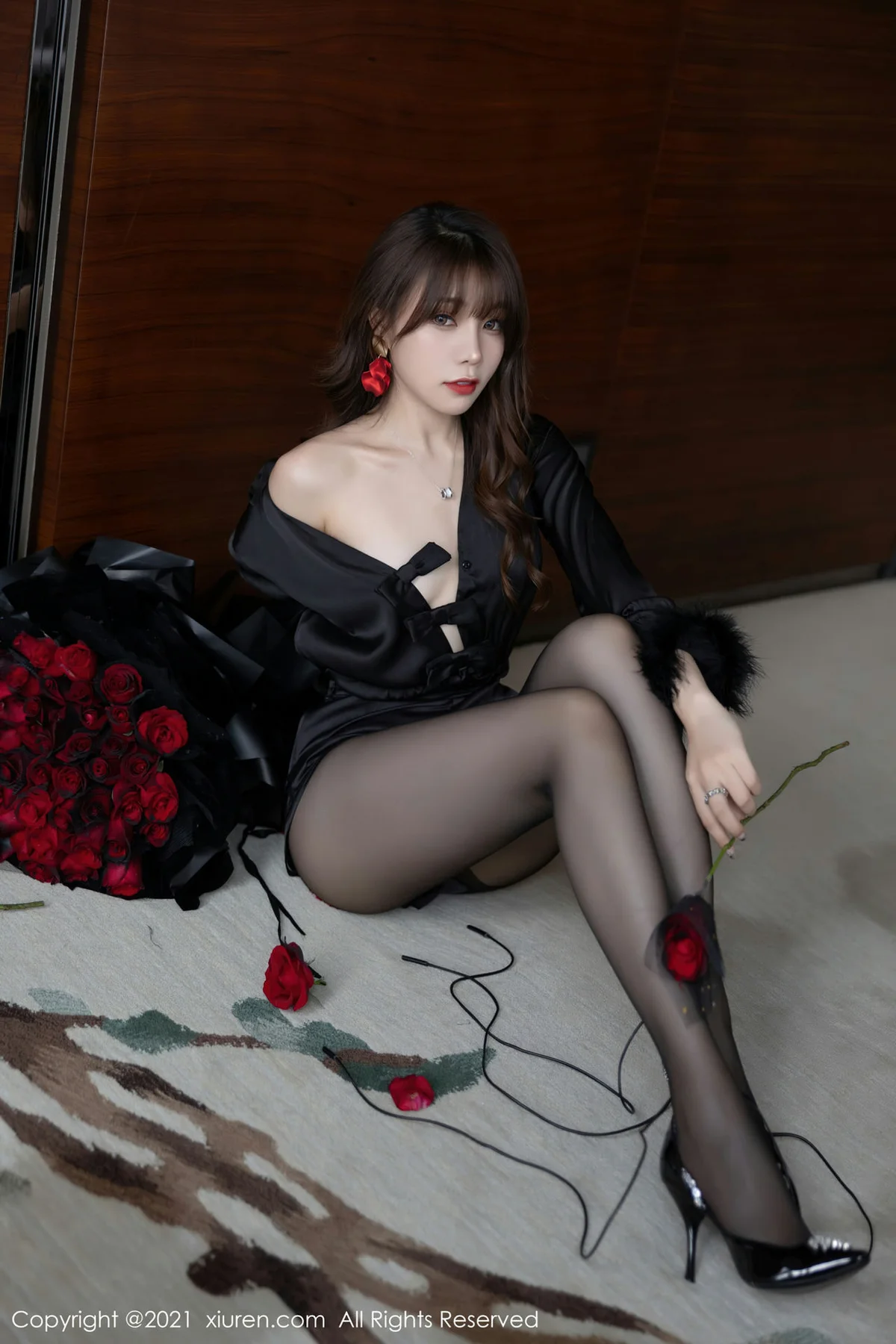 XiuRen 秀人 No.4205 娇媚欲滴 芝芝Booty 性感写真11 - 51
