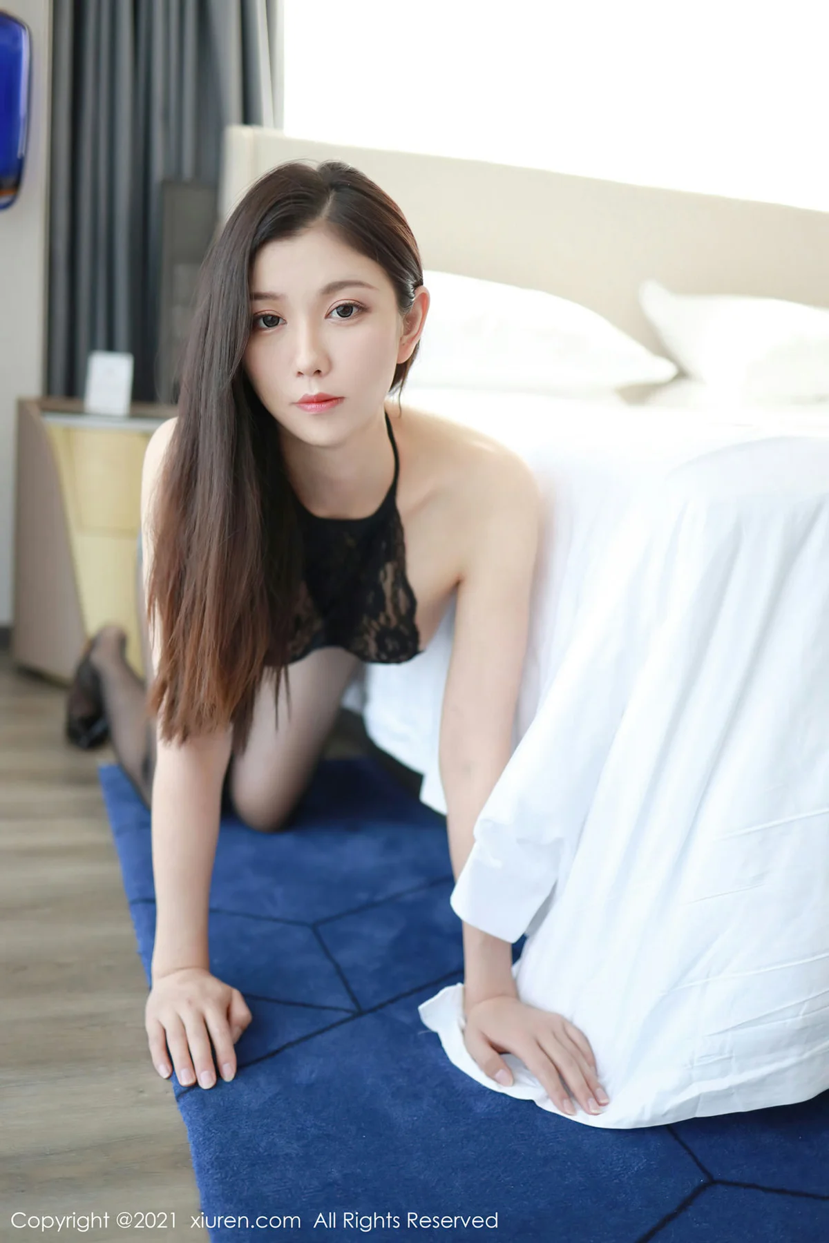 XiuRen 秀人 No.4208 蕾丝连衣裙 李雅柔182CM 性感写真22 - 21