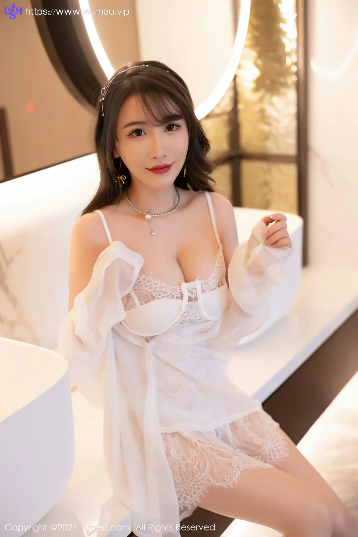 XiuRen 秀人 No.4230 轻透服饰 Cherry绯月樱 深圳旅拍3 - 20