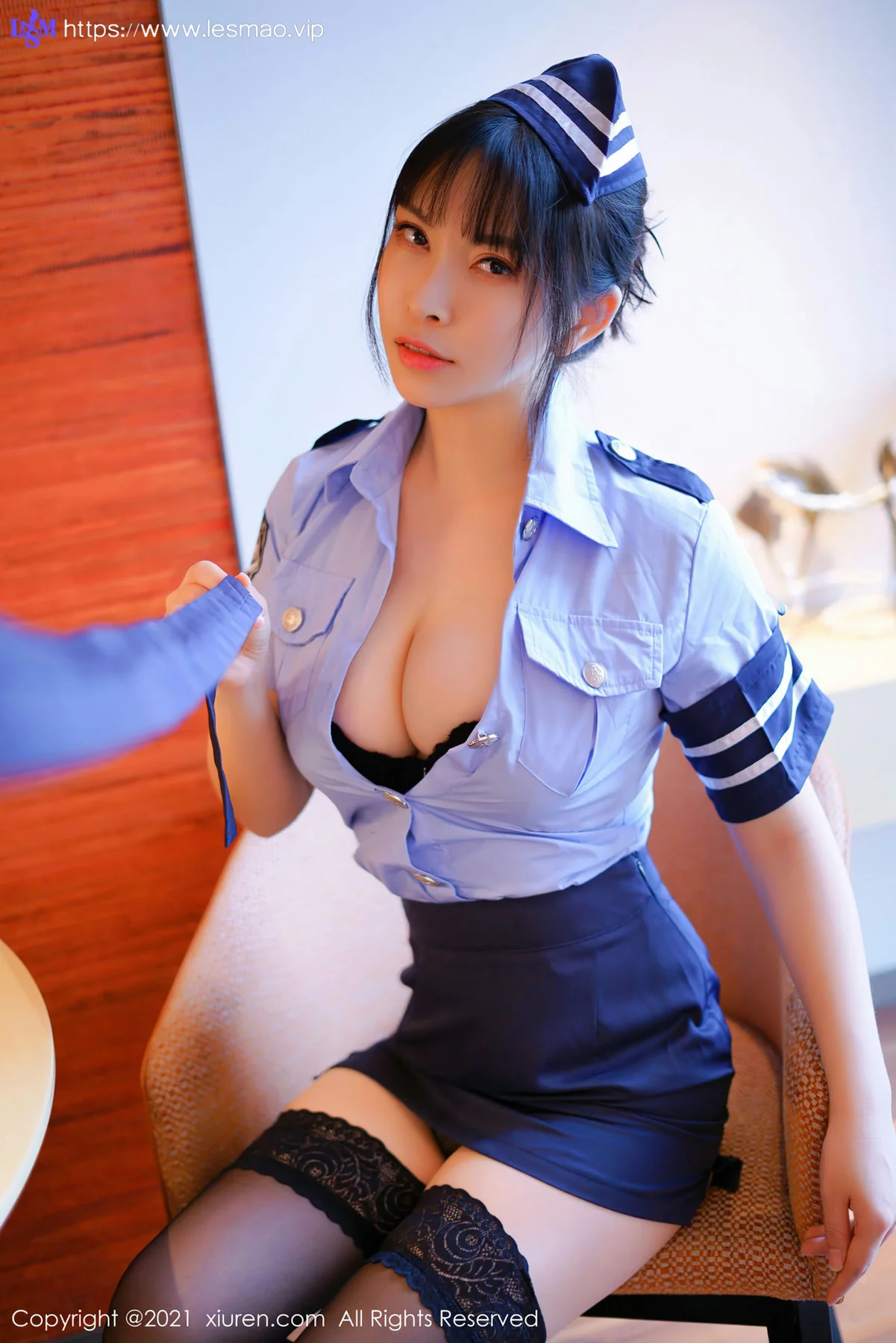 XiuRen 秀人 No.4233 手游制服美女 赵惟依coco 性感写真 - 18