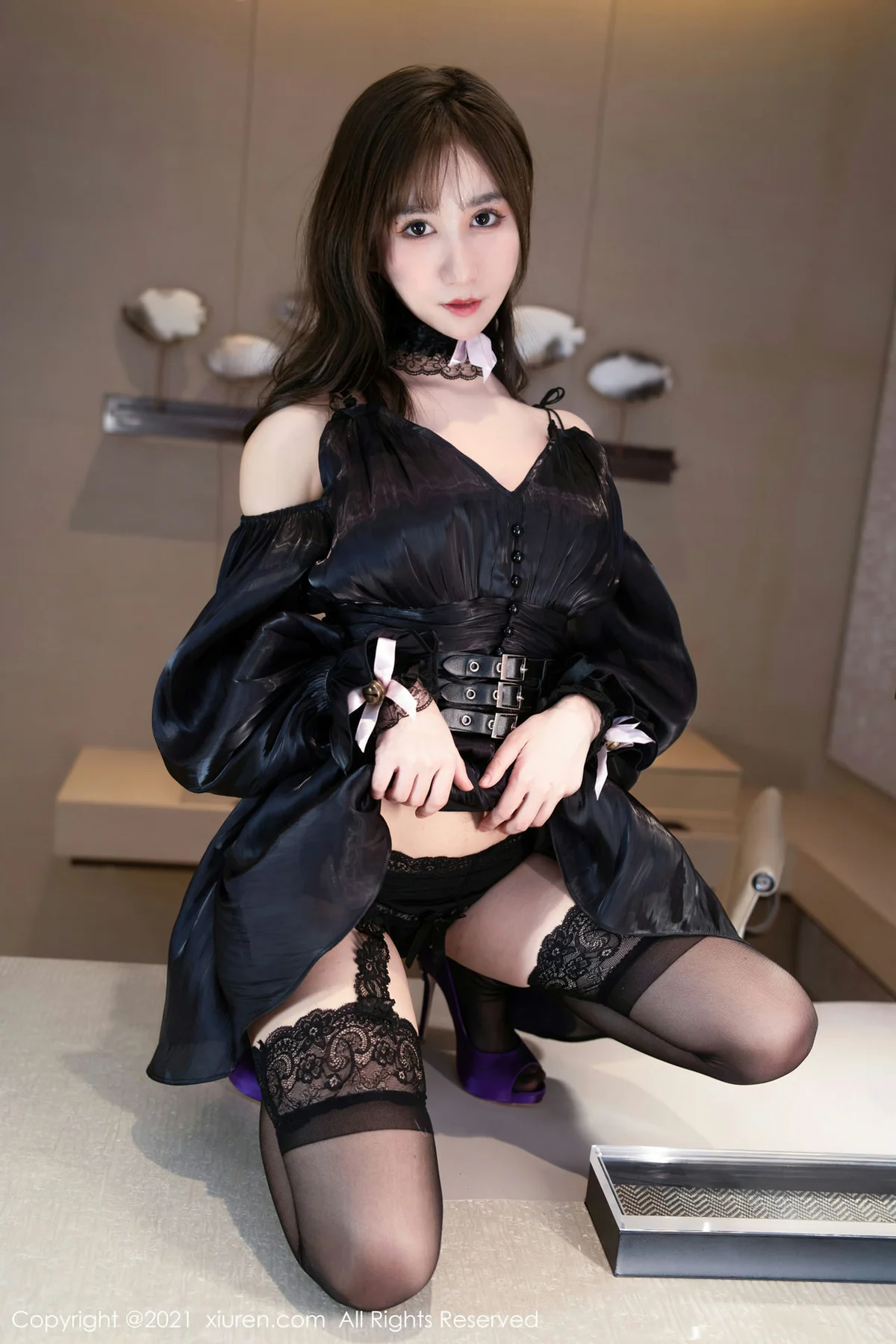 XiuRen 秀人 No.4245 邻家女居家饲养 小果冻儿 性感写真 - 32