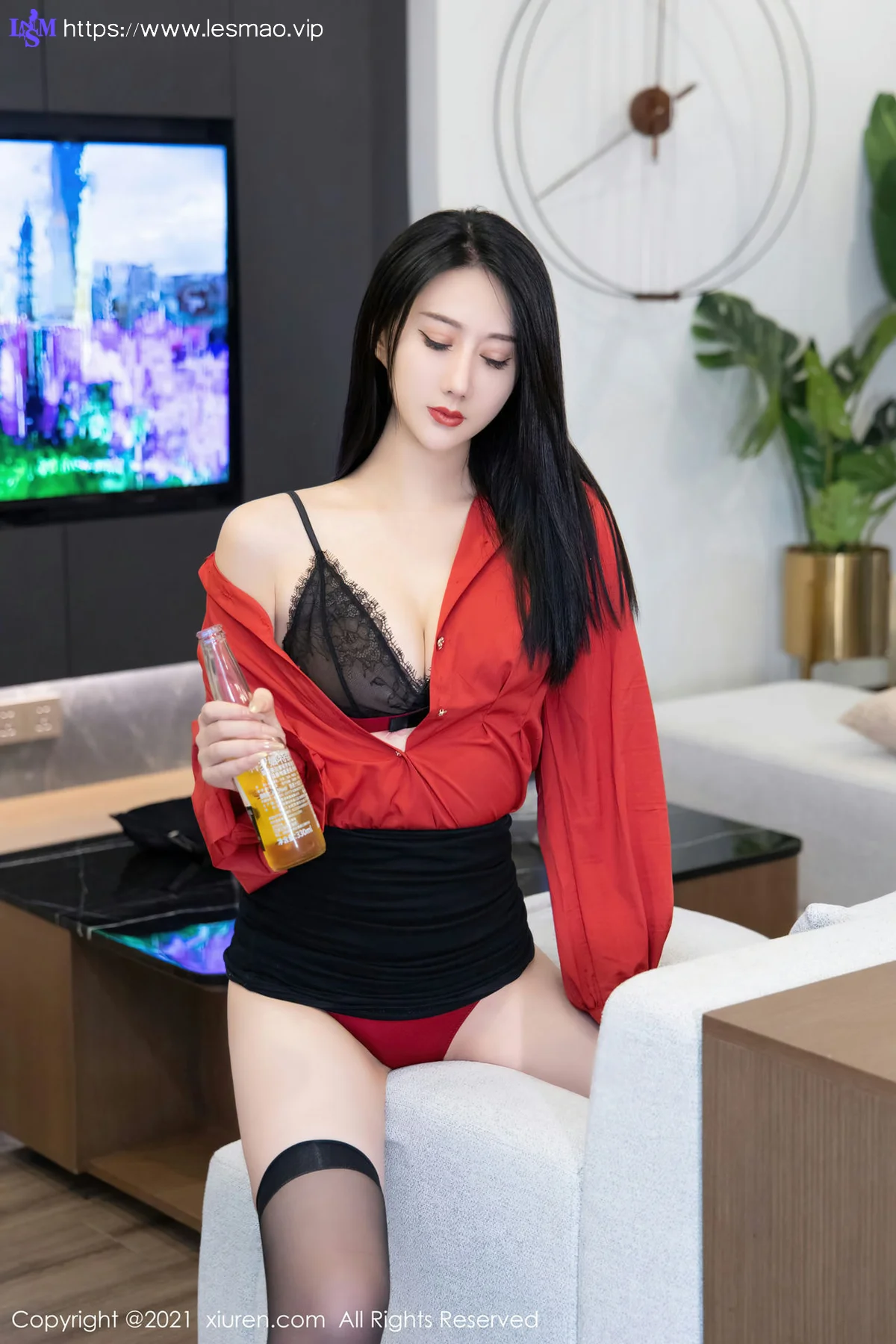 XiuRen 秀人 No.4253 黑丝OL 苏小曼babyface 性感写真 - 14