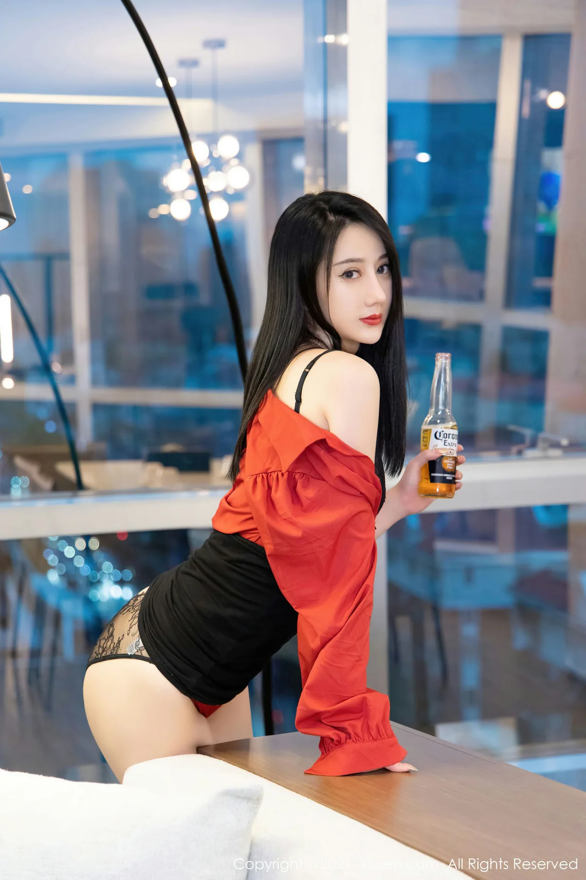 XiuRen 秀人 No.4253 黑丝OL 苏小曼babyface 性感写真 - 28