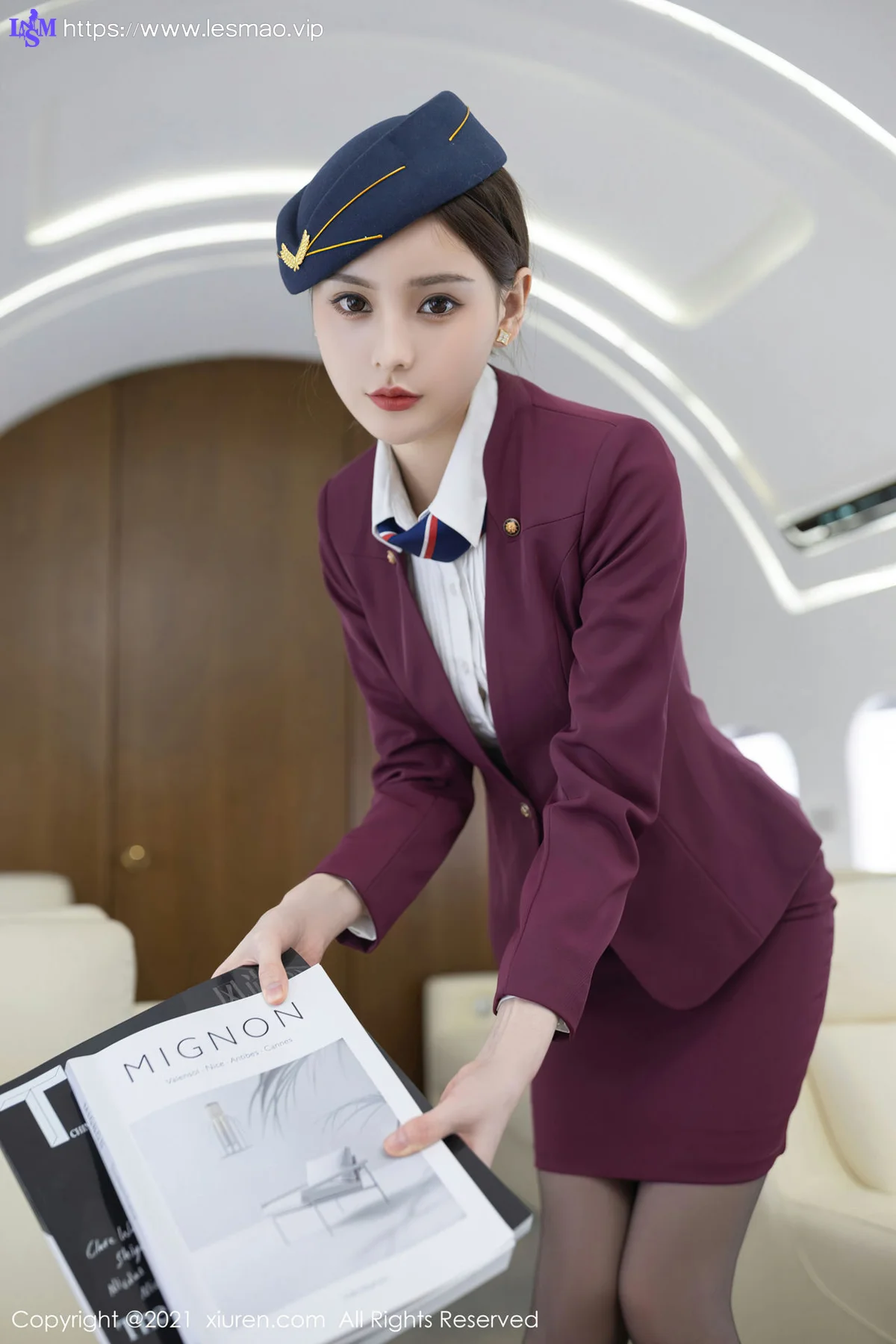 XiuRen 秀人 No.4264 空姐制服 王心怡 性感写真22 - 21