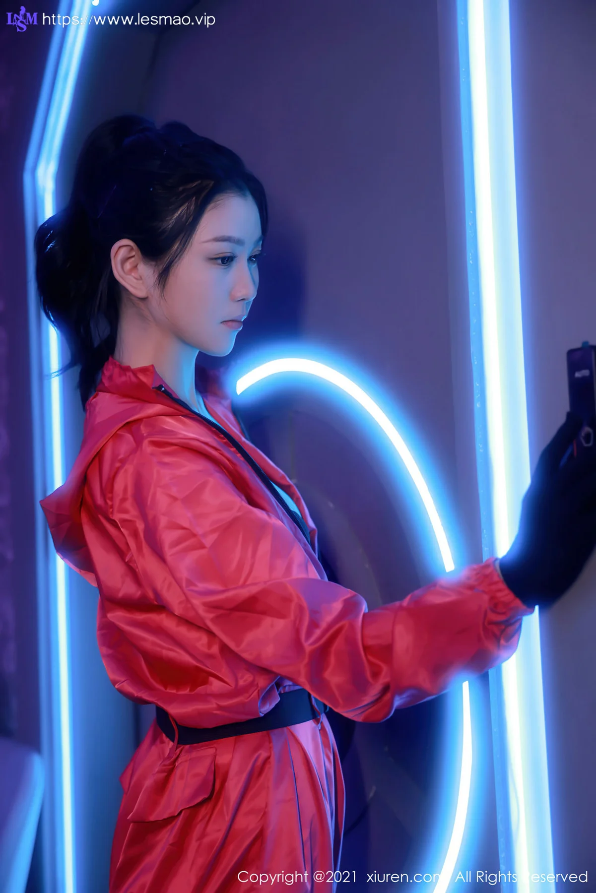 XiuRen 秀人 No.4266 超时空色彩视觉 李雅柔182CM 性感写真 - 12