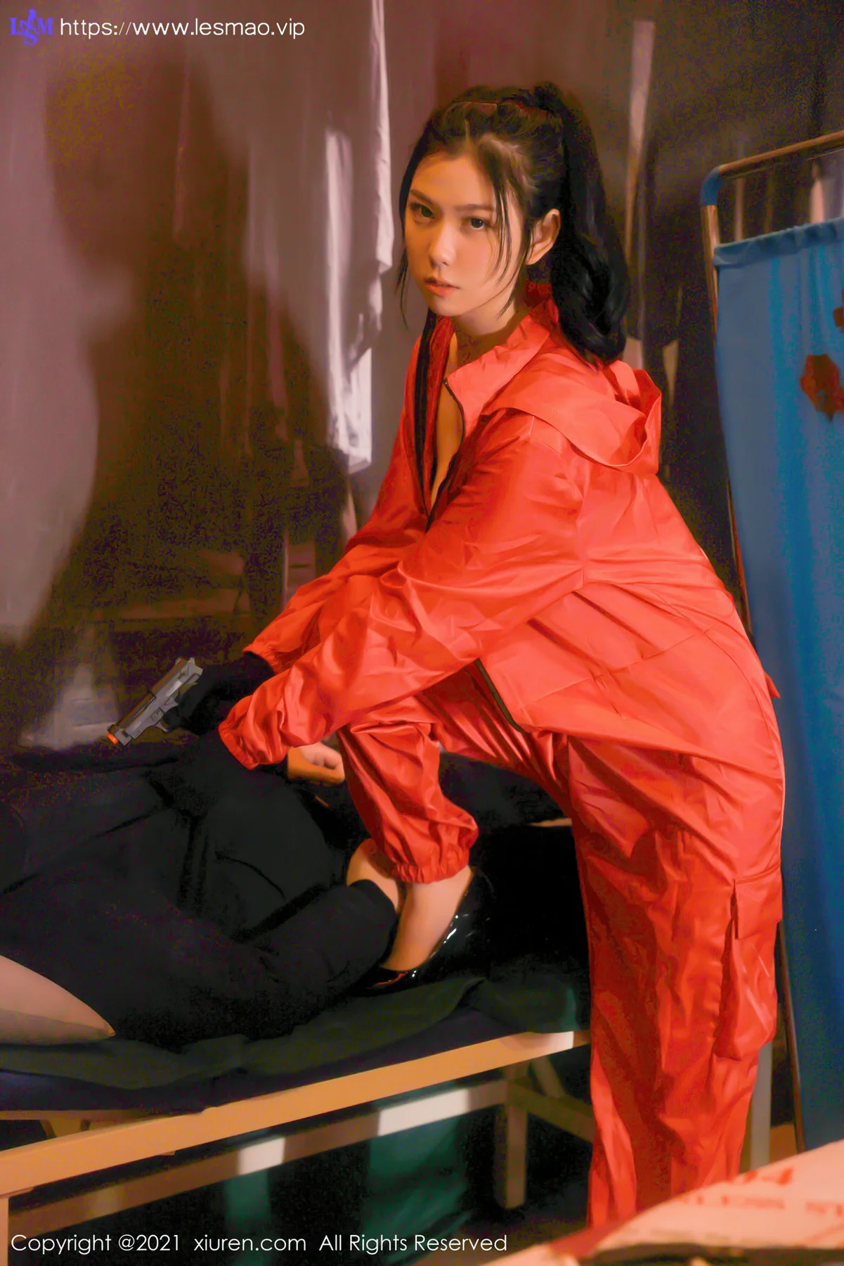 XiuRen 秀人 No.4266 超时空色彩视觉 李雅柔182CM 性感写真 - 13