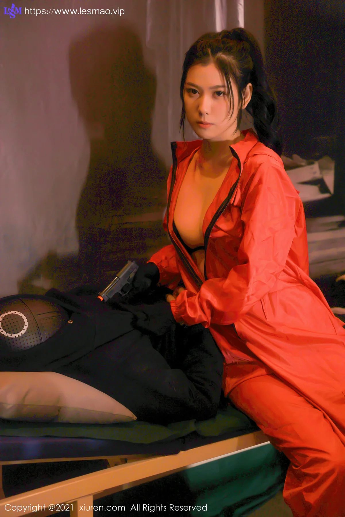XiuRen 秀人 No.4266 超时空色彩视觉 李雅柔182CM 性感写真 - 14
