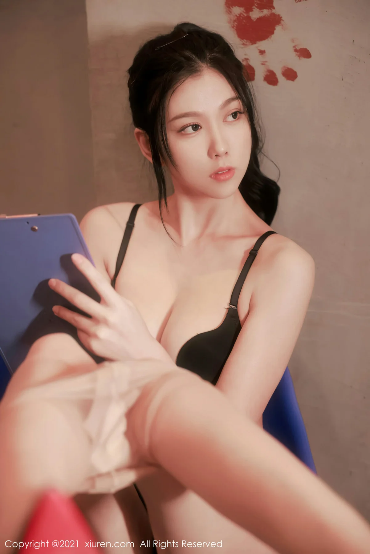 XiuRen 秀人 No.4266 超时空色彩视觉 李雅柔182CM 性感写真 - 46
