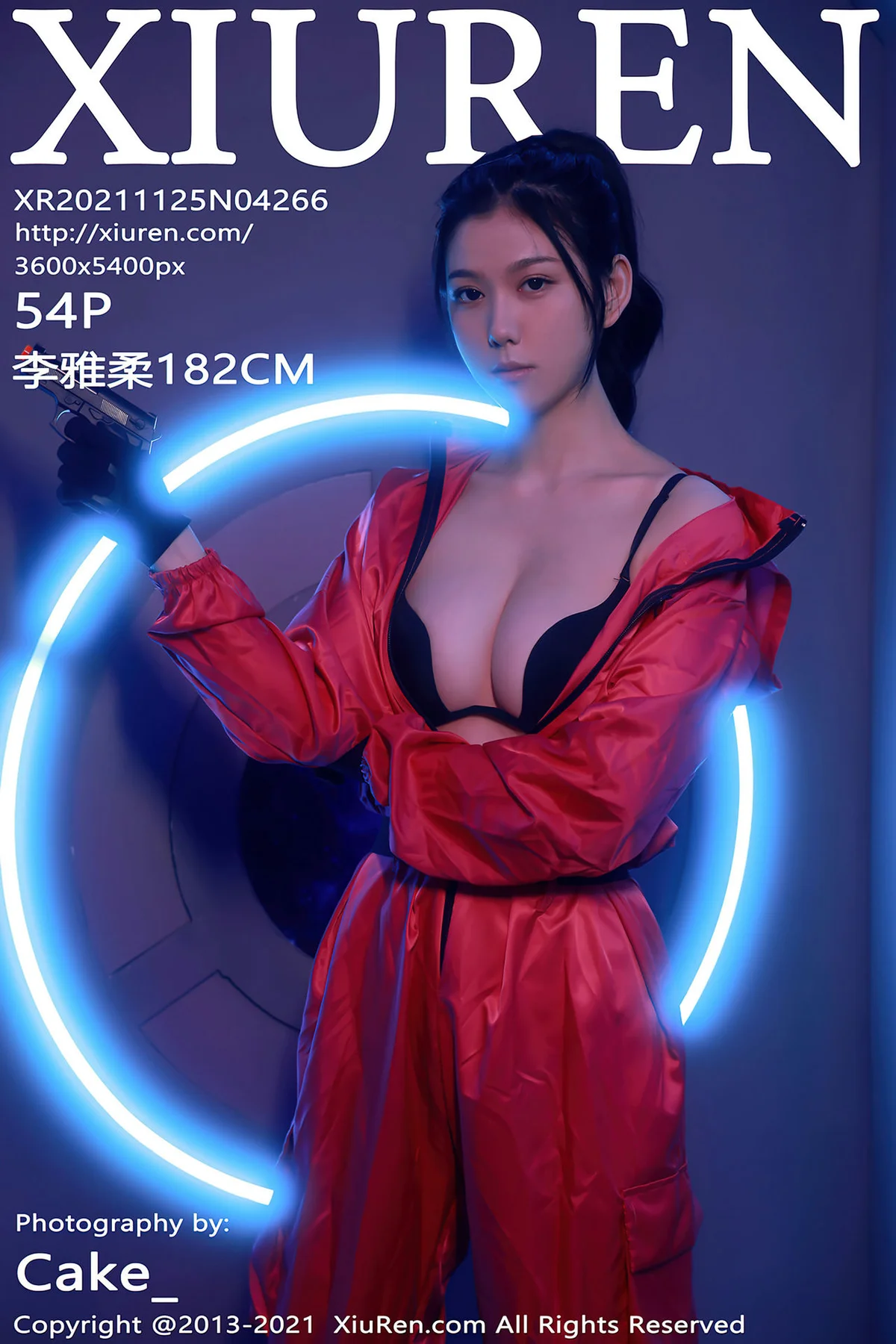 XiuRen 秀人 No.4266 超时空色彩视觉 李雅柔182CM 性感写真 - 55