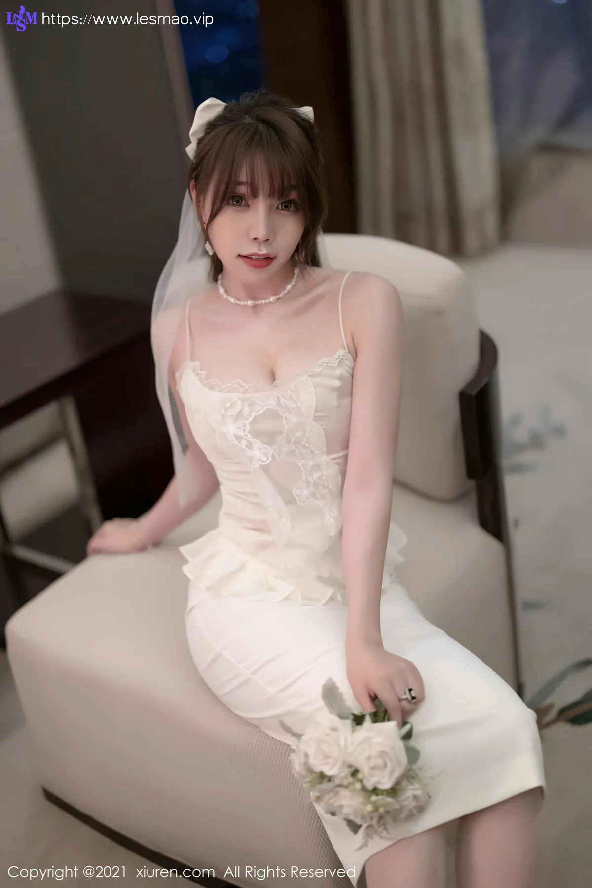 XiuRen 秀人 No.4269 新娘服饰 芝芝Booty 性感写真11 - 12