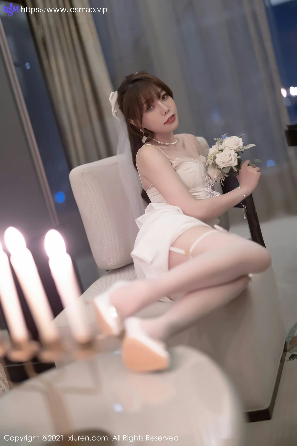 XiuRen 秀人 No.4269 新娘服饰 芝芝Booty 性感写真11 - 19