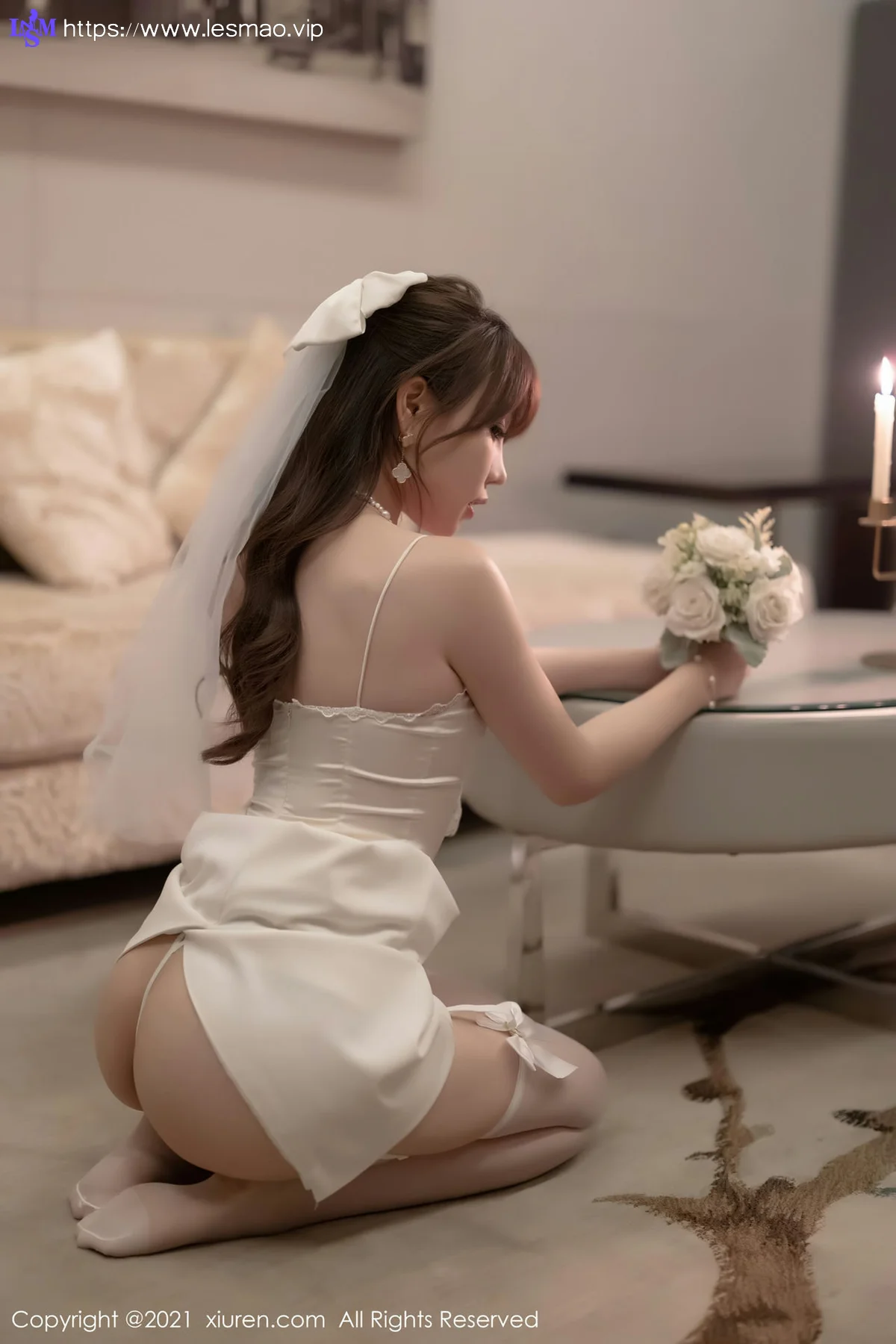 XiuRen 秀人 No.4269 新娘服饰 芝芝Booty 性感写真11 - 38
