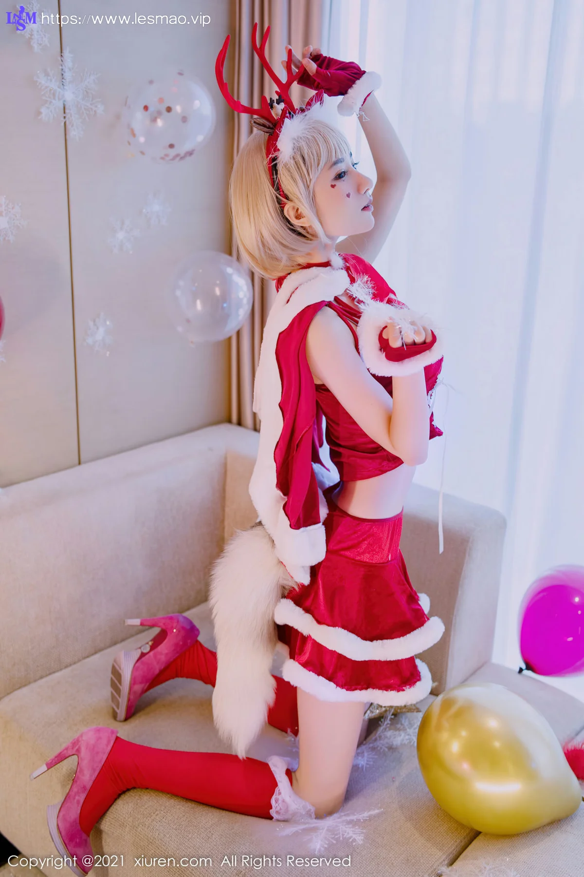XiuRen 秀人 No.4300 圣诞主题 小果冻儿 性感写真 - 12