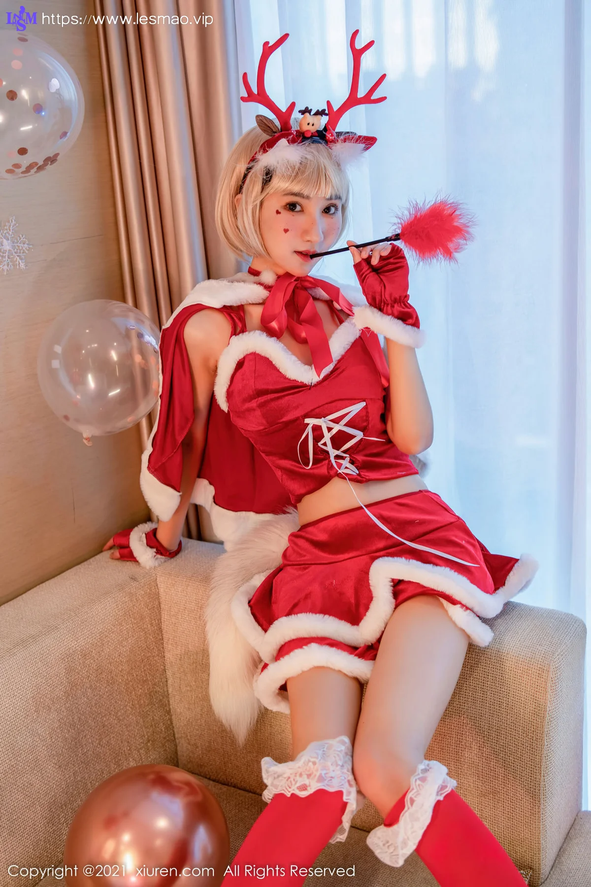 XiuRen 秀人 No.4300 圣诞主题 小果冻儿 性感写真 - 13