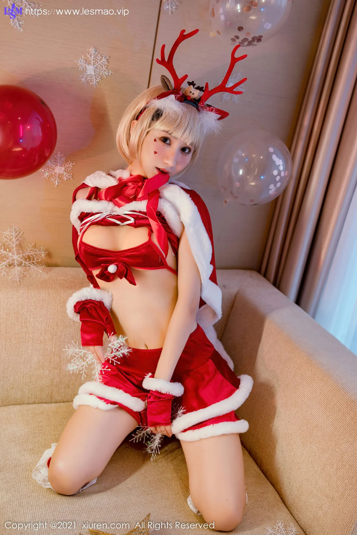 XiuRen 秀人 No.4300 圣诞主题 小果冻儿 性感写真 - 17