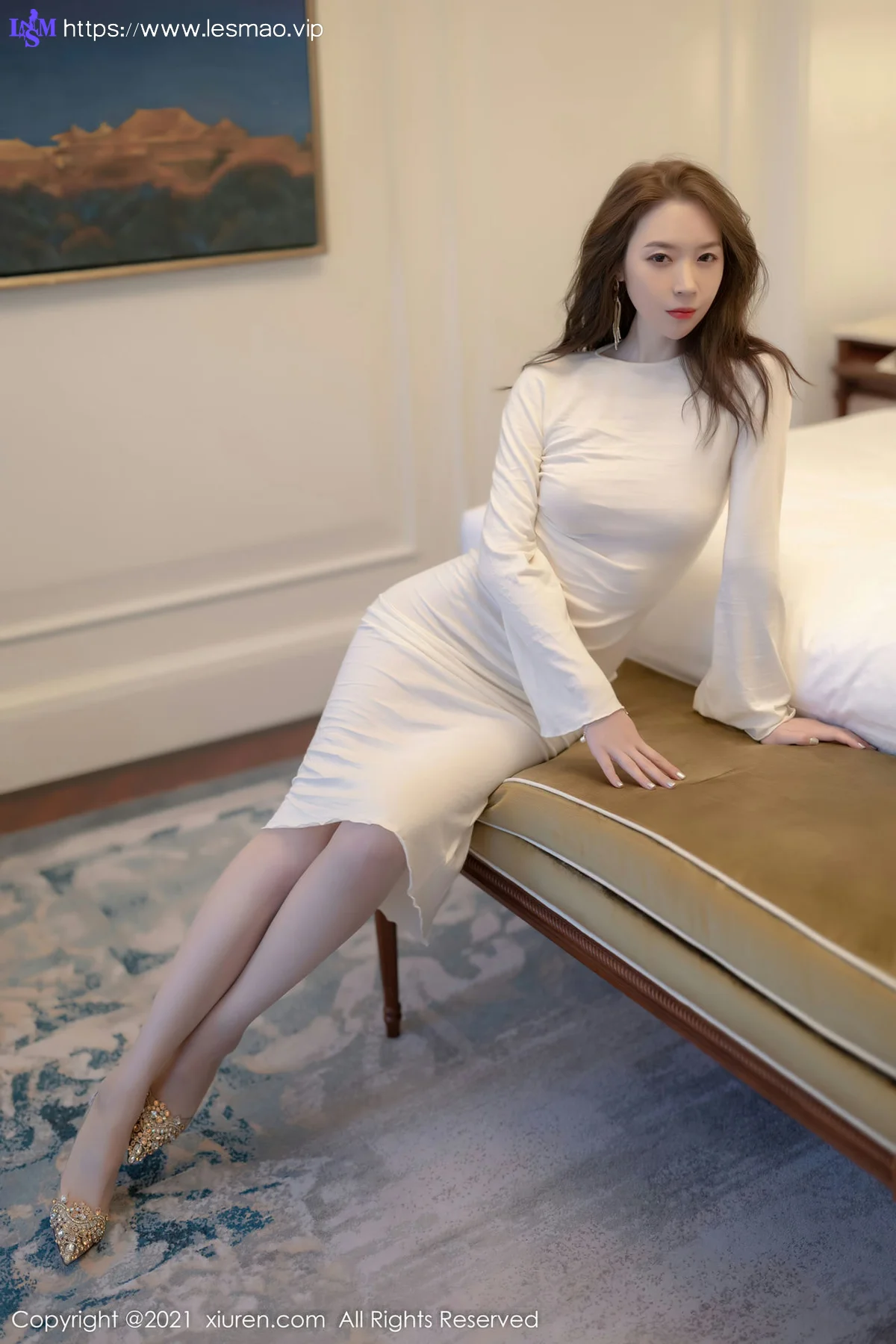 XiuRen 秀人 No.4307 露背连衣裙 梦心玥 性感写真1 - 46