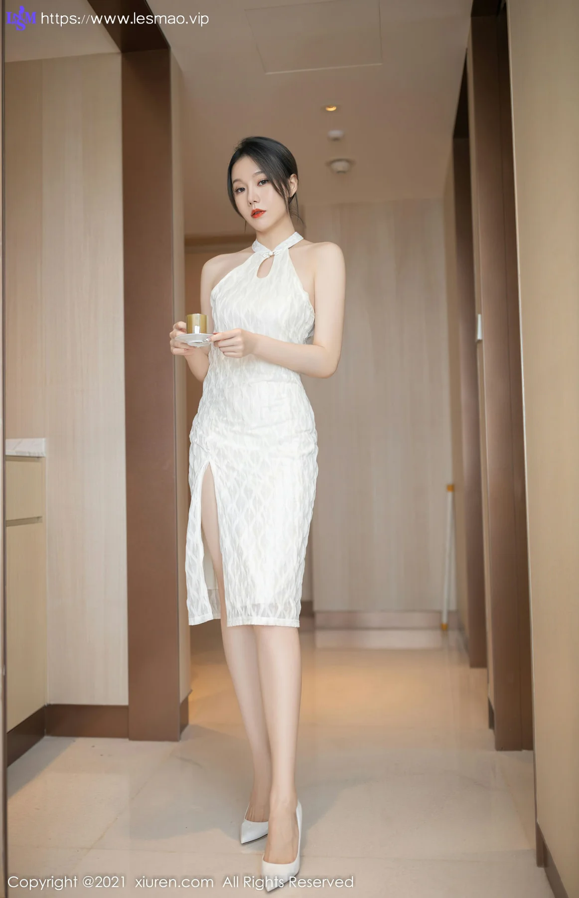 XiuRen 秀人 No.4308 红色蕾丝内衣 安然Maleah 写真发布22 - 21
