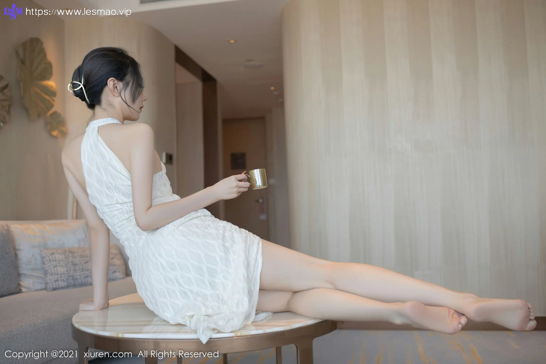 XiuRen 秀人 No.4308 红色蕾丝内衣 安然Maleah 写真发布22 - 26