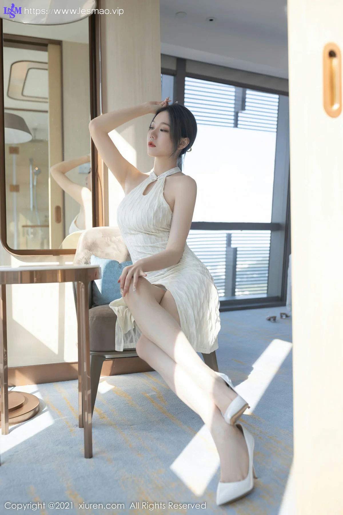 XiuRen 秀人 No.4308 红色蕾丝内衣 安然Maleah 写真发布22 - 31