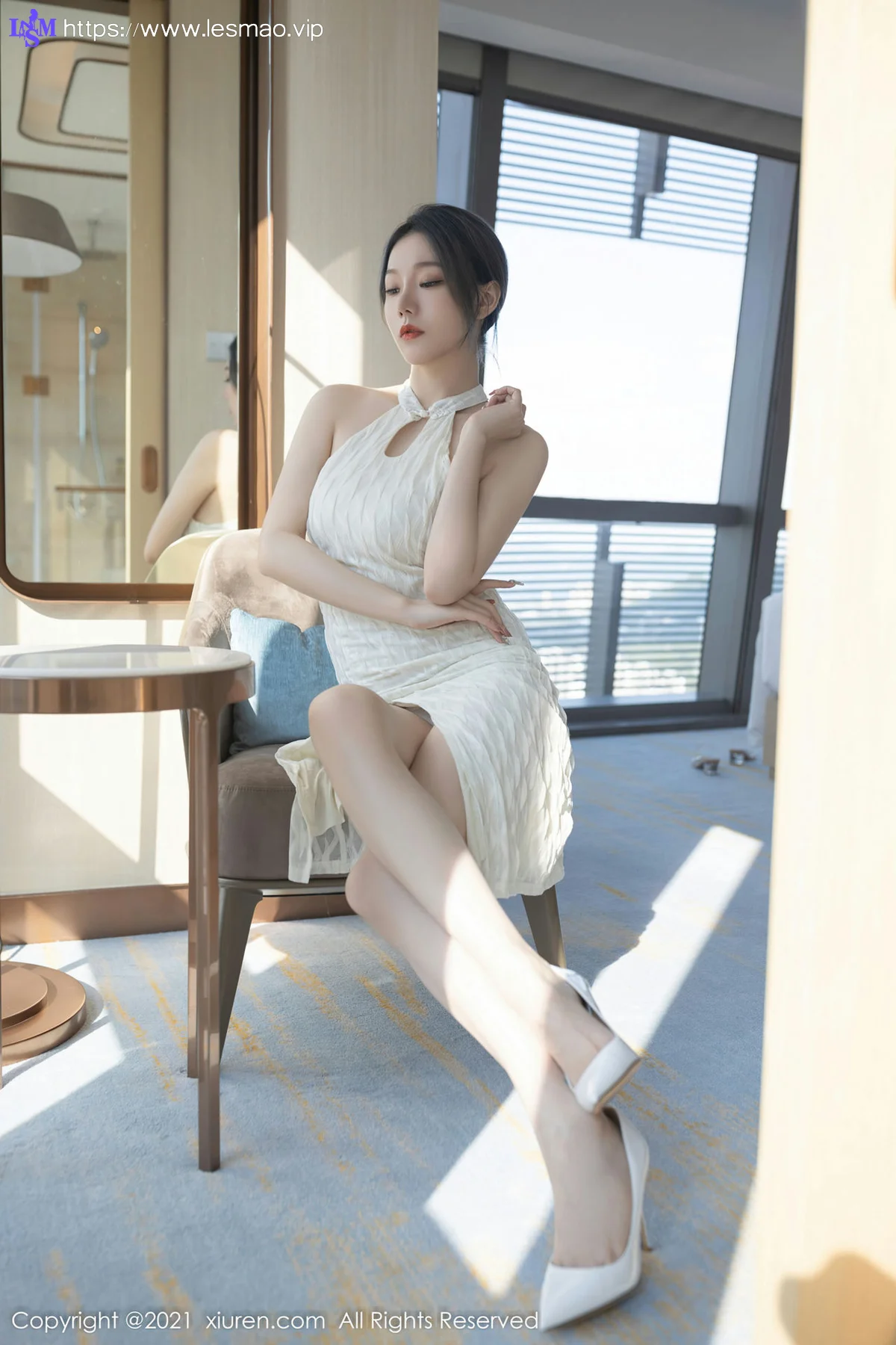 XiuRen 秀人 No.4308 红色蕾丝内衣 安然Maleah 写真发布22 - 32