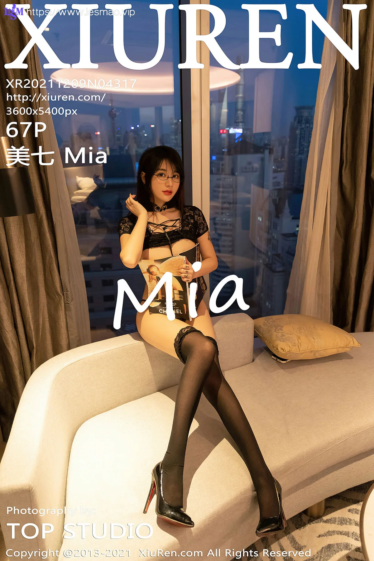 XiuRen 秀人 No.4317  蕾丝内衣  美七Mia 青海旅拍 - 68