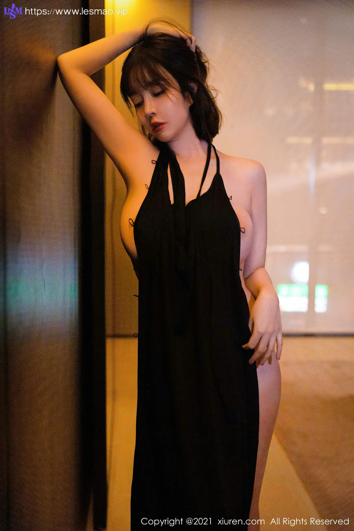XiuRen 秀人 No.4325 黑色制服 王雨纯 成都旅拍2 - 32