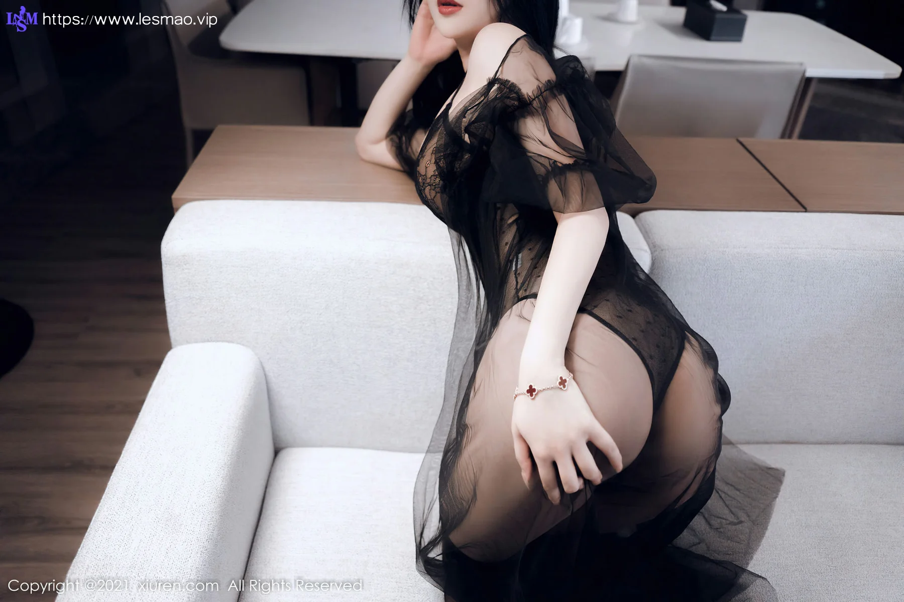 XiuRen 秀人 No.4328 透明网纱内衣 苏小曼babyface 性感写真 - 24