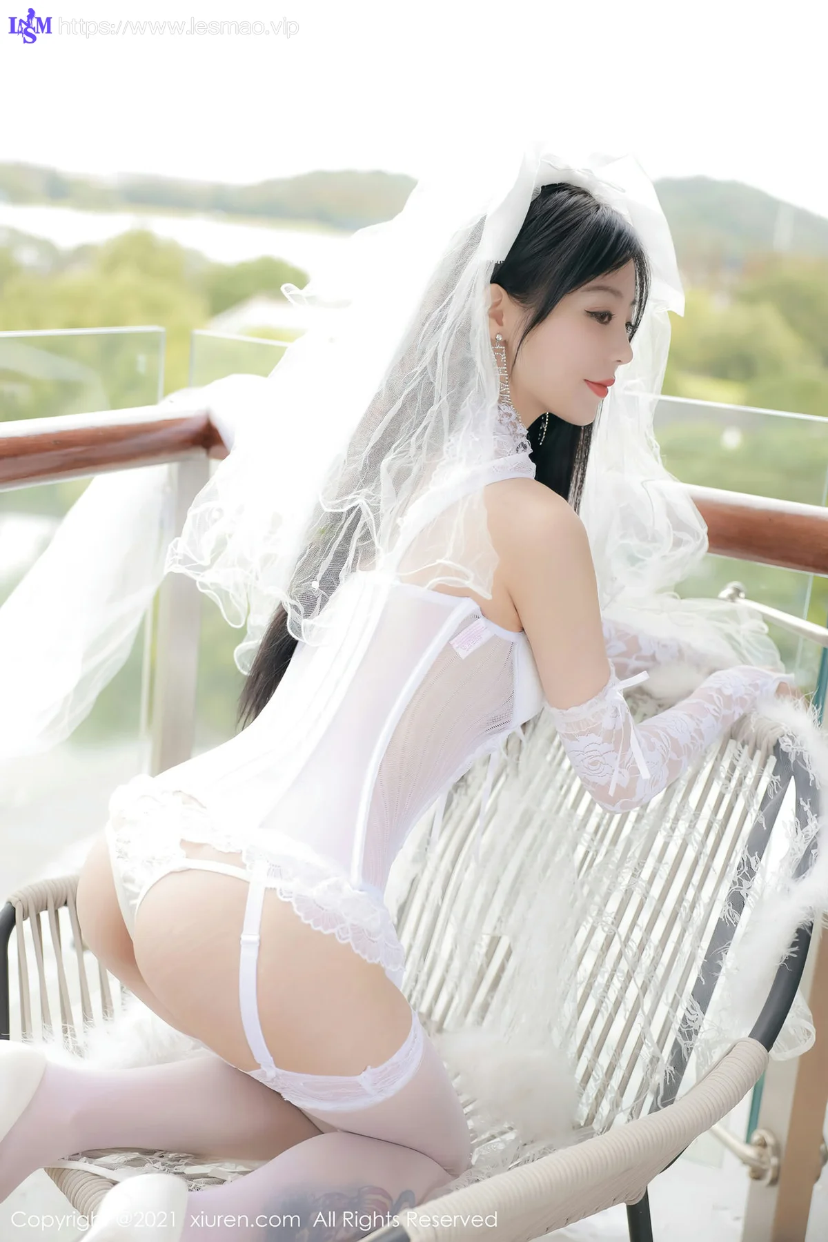 XiuRen 秀人 No.4339 白色蕾丝  佘贝拉bella 大理旅拍 - 23