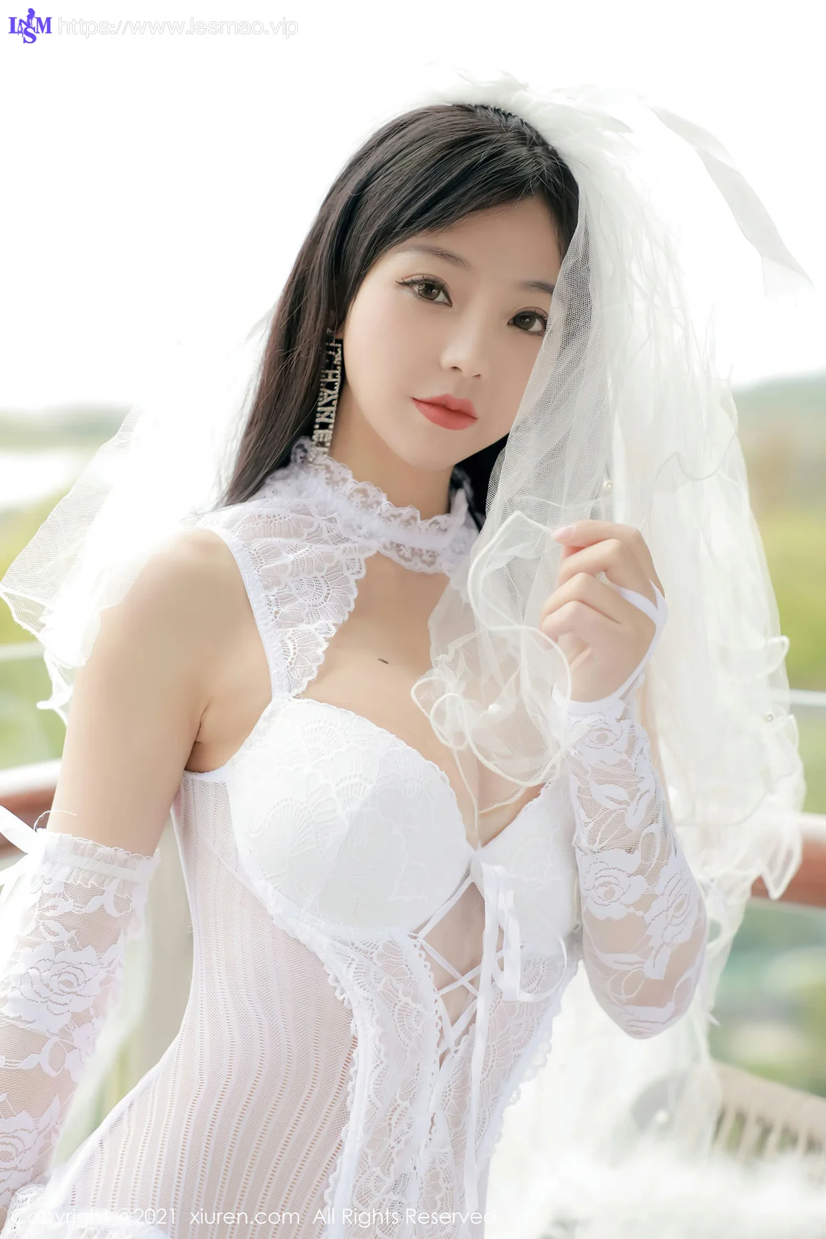 XiuRen 秀人 No.4339 白色蕾丝  佘贝拉bella 大理旅拍 - 26