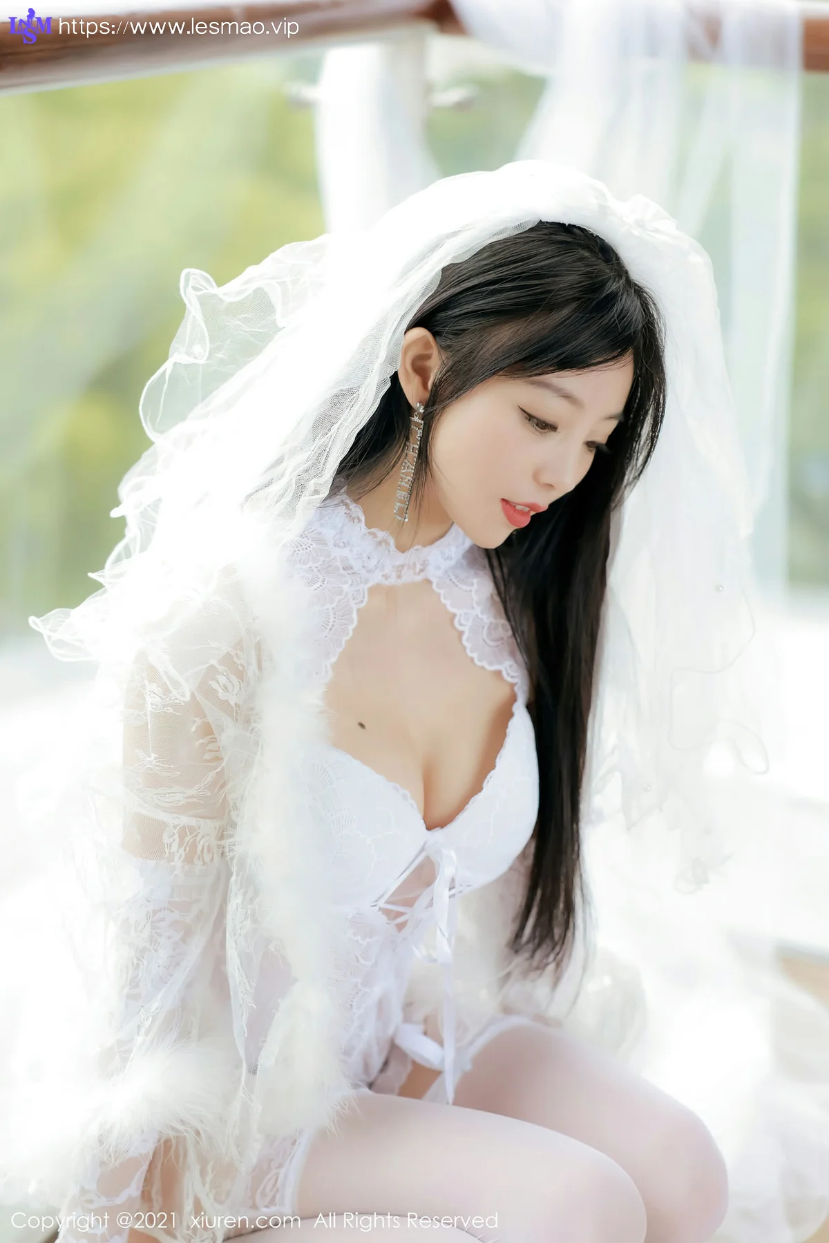 XiuRen 秀人 No.4339 白色蕾丝  佘贝拉bella 大理旅拍 - 29
