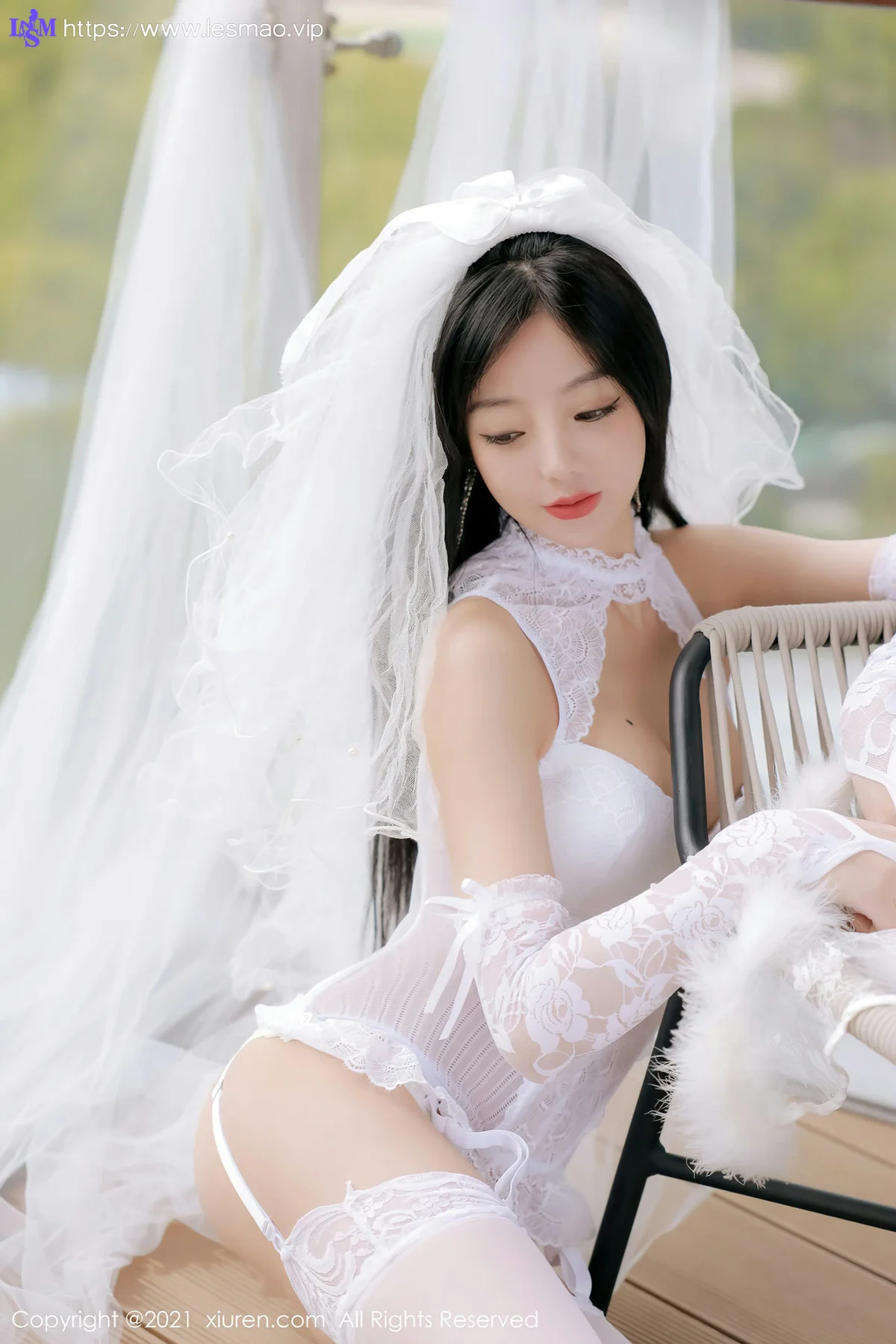 XiuRen 秀人 No.4339 白色蕾丝  佘贝拉bella 大理旅拍 - 39