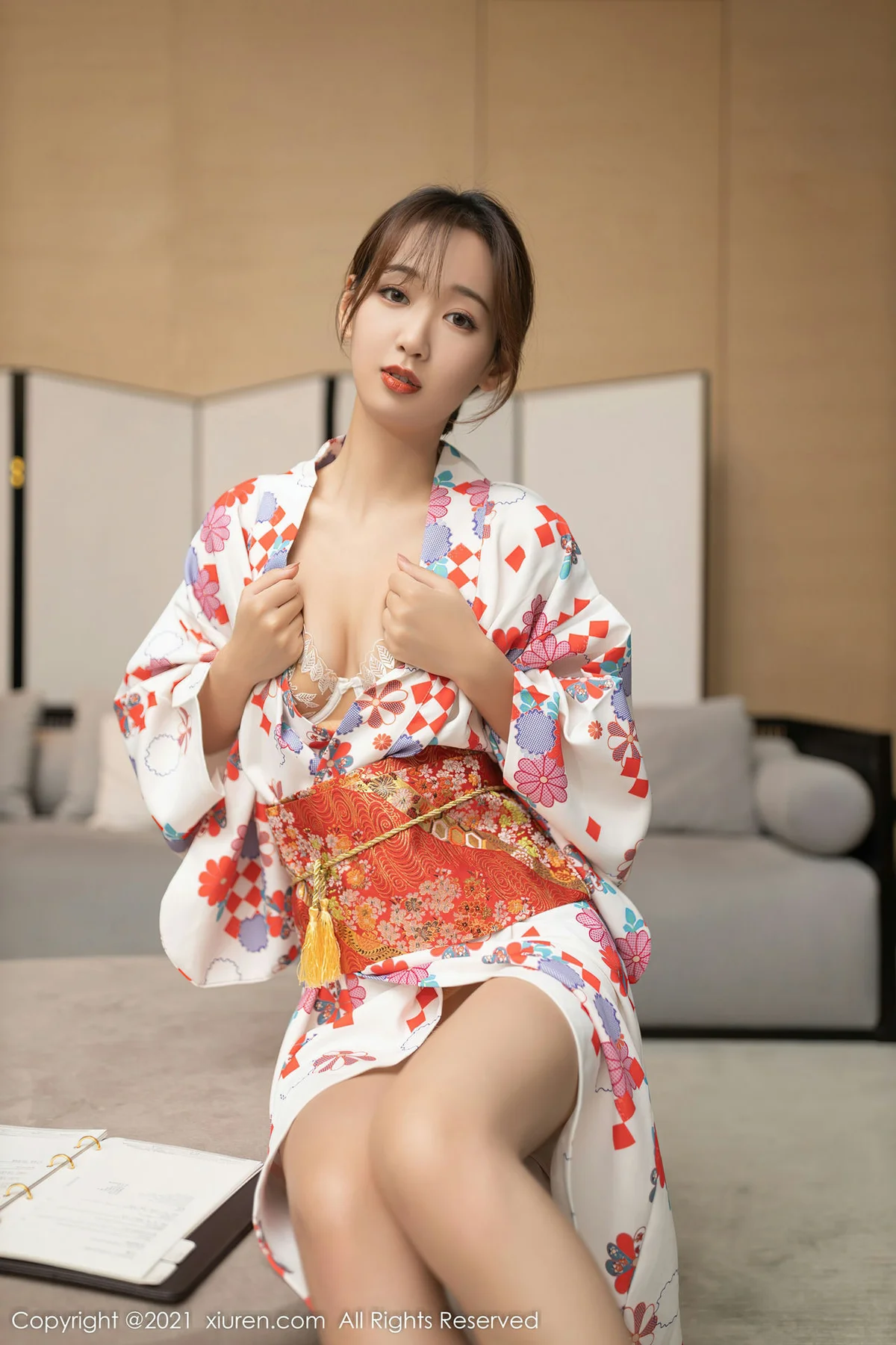 XiuRen 秀人 No.4349 日料情景主题 唐安琪 江浙沪旅拍11 - 27