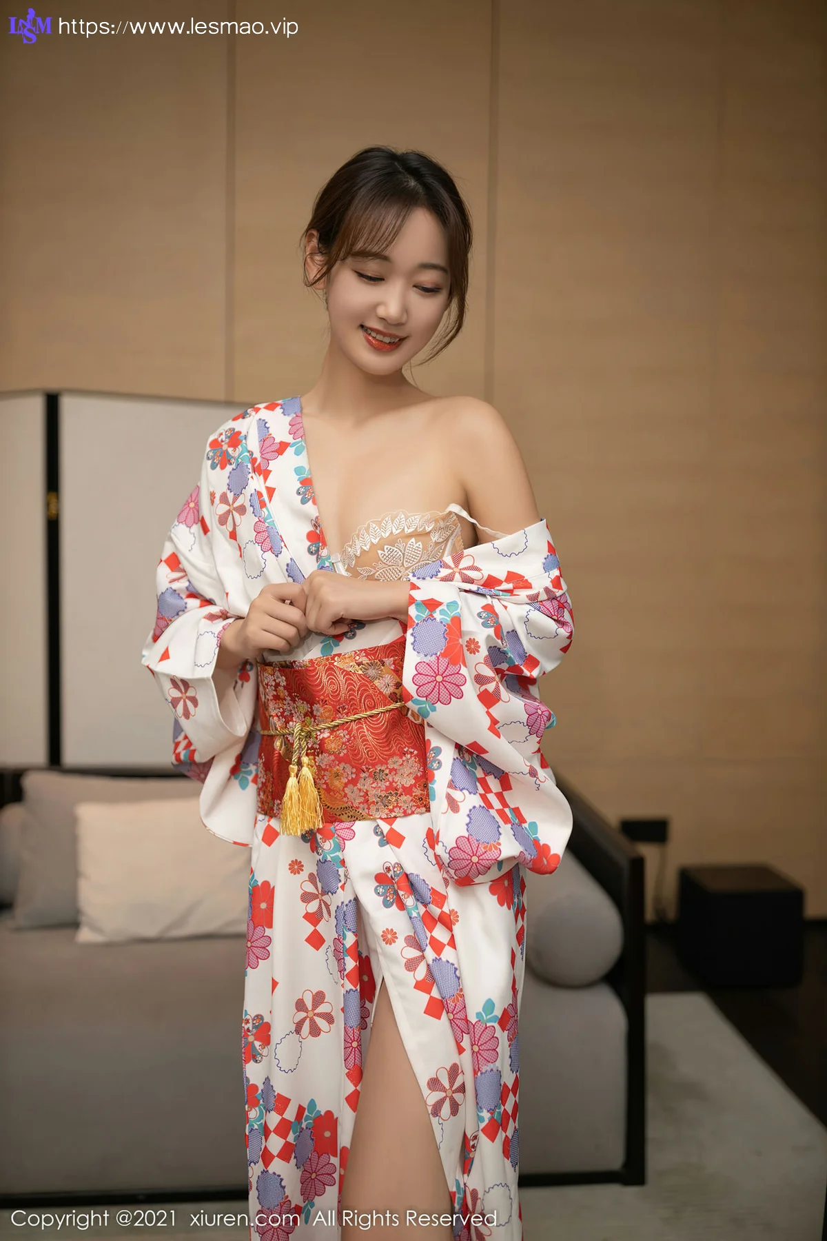 XiuRen 秀人 No.4349 日料情景主题 唐安琪 江浙沪旅拍11 - 52