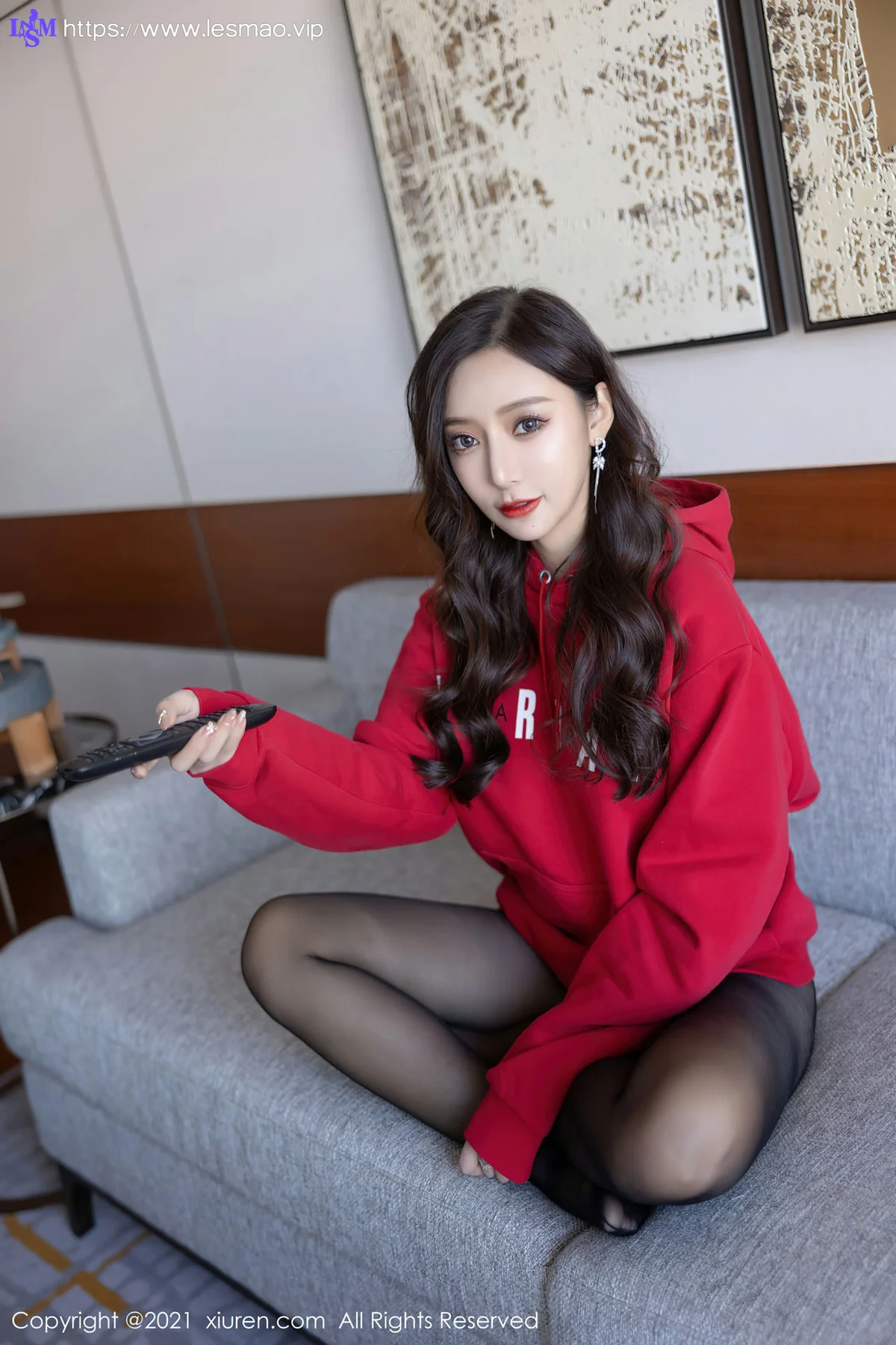 XiuRen 秀人 No.4356 黑色蕾丝 王馨瑶yanni 性感写真11 - 19