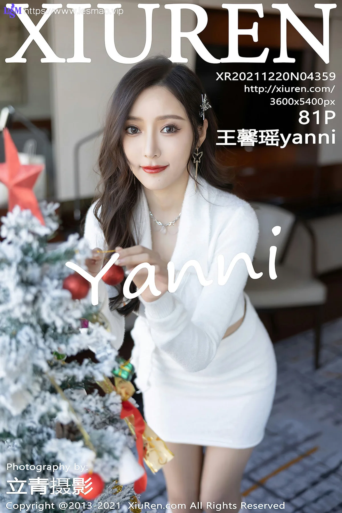 XiuRen 秀人 No.4359 圣诞节主题白丝 王馨瑶yanni 性感写真11 - 82