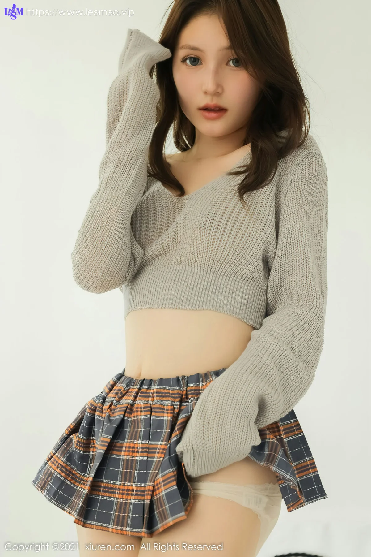 XiuRen 秀人 No.4369 格子短裙 兔妹妹 性感写真3 - 18