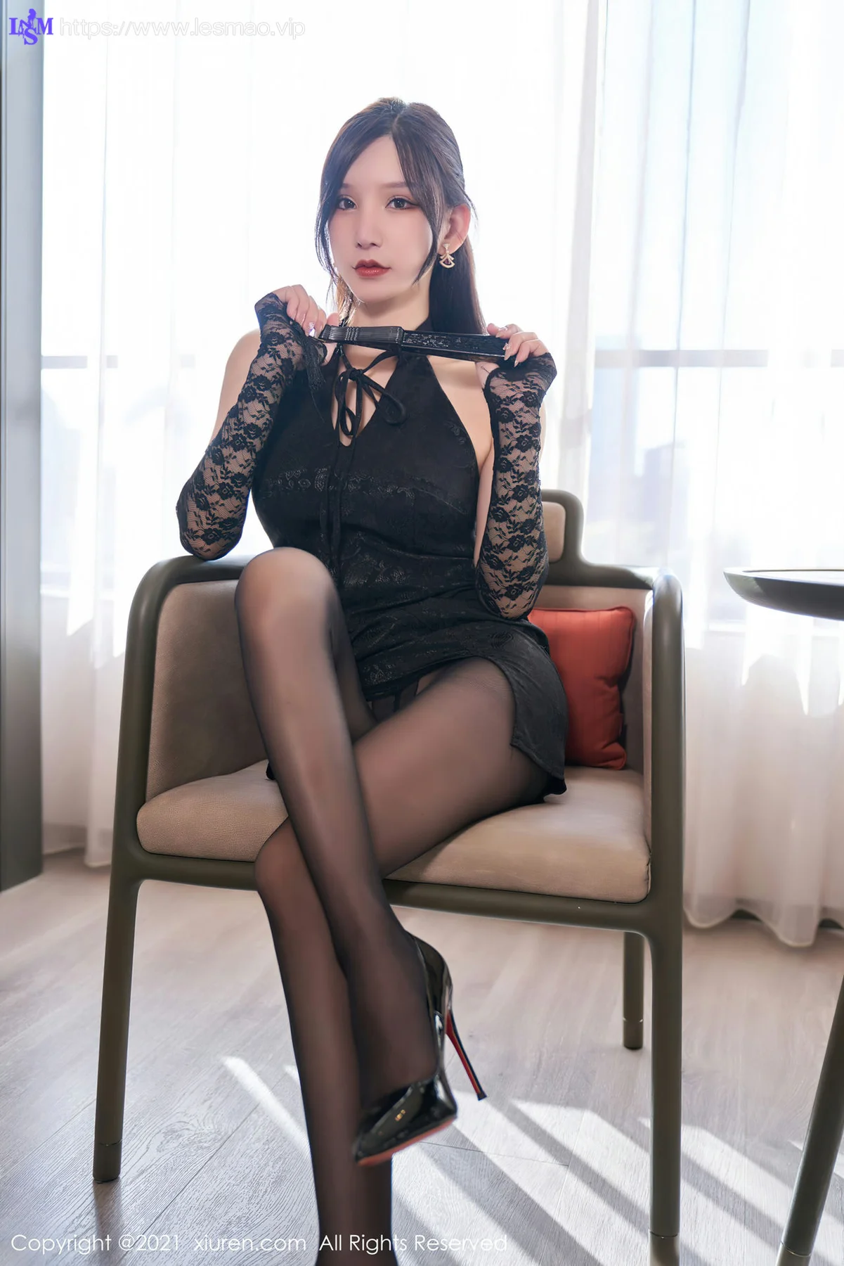 XiuRen 秀人 No.4373 黑色礼裙 周于希Sally 性感写真11 - 20