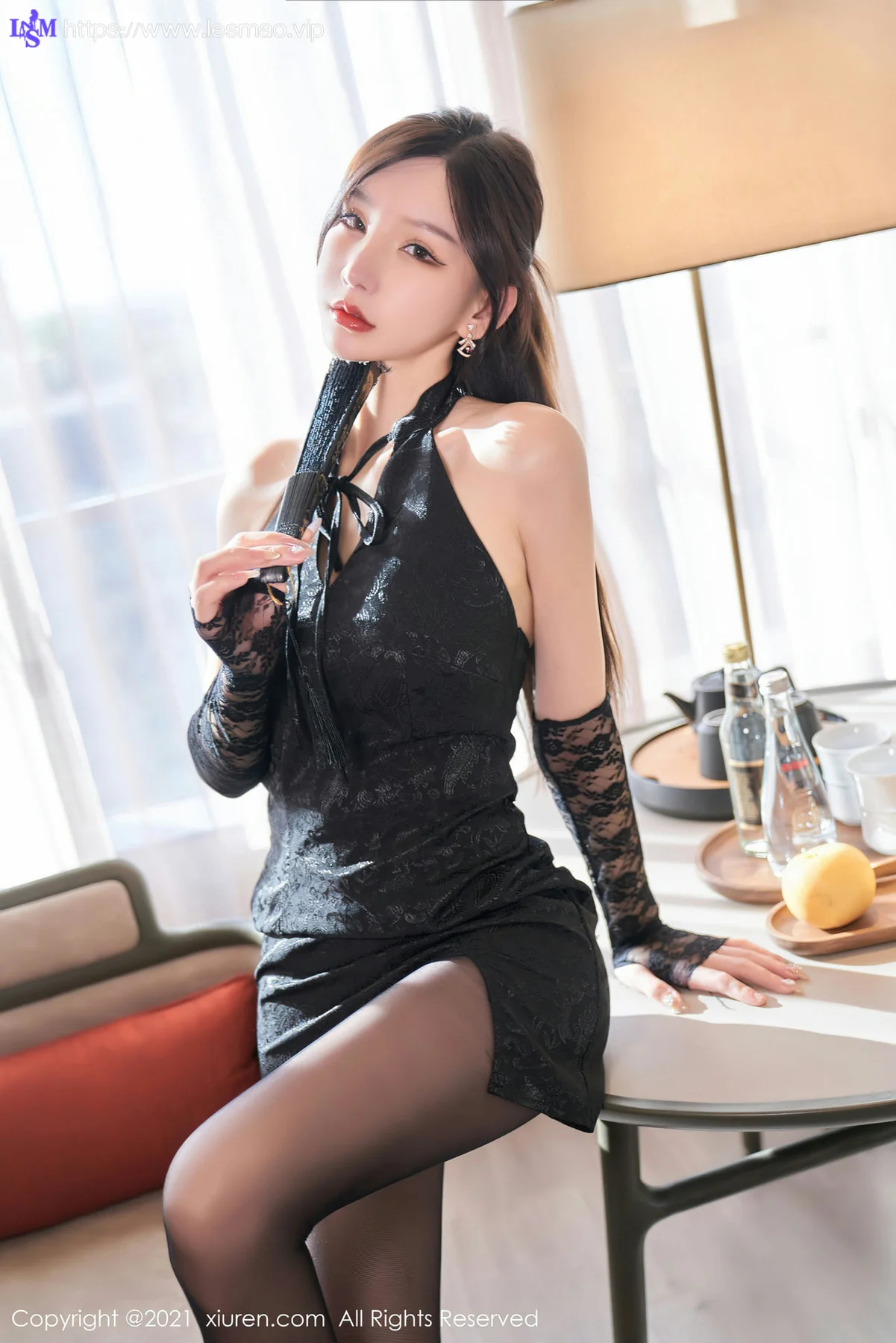 XiuRen 秀人 No.4373 黑色礼裙 周于希Sally 性感写真11 - 26