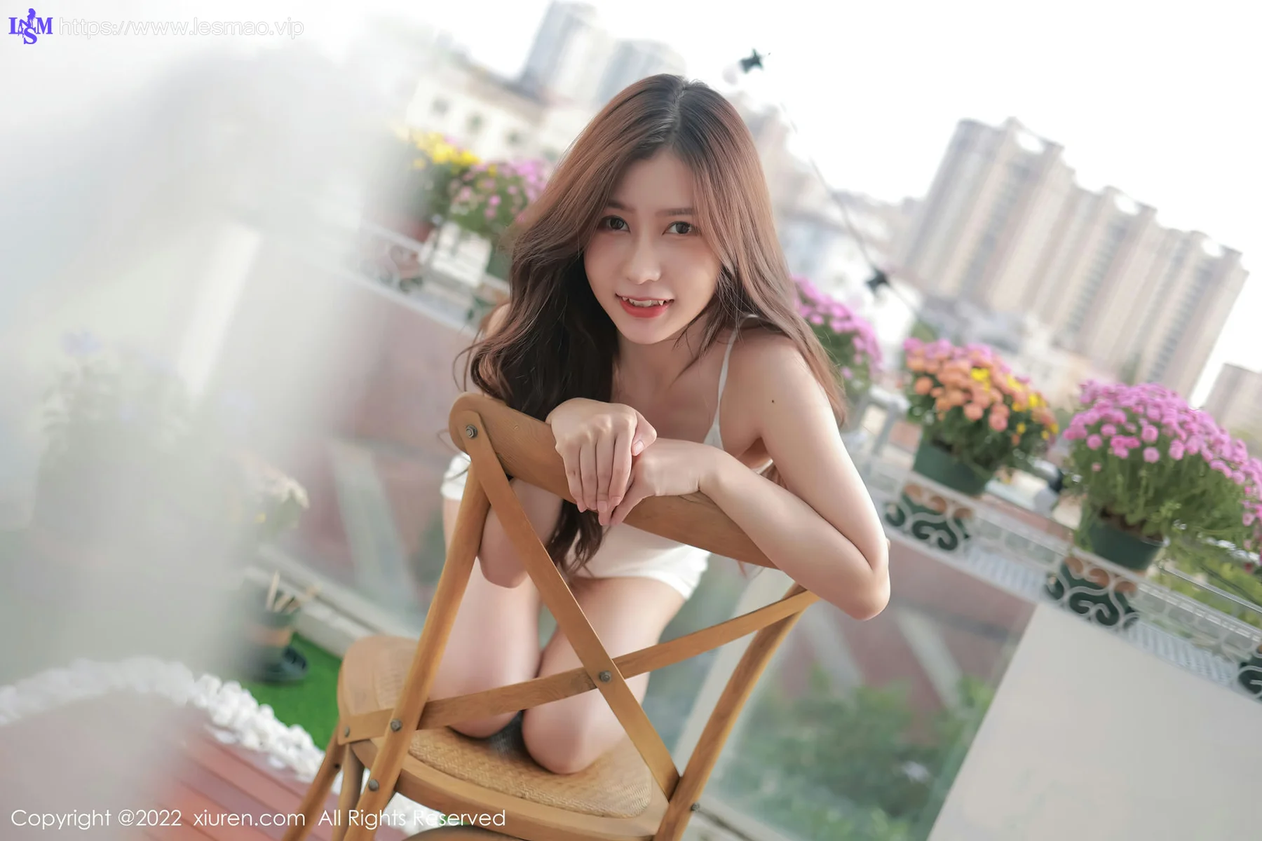 XiuRen 秀人 No.4419 户外轻透上衣 尹甜甜 性感写真2 - 12