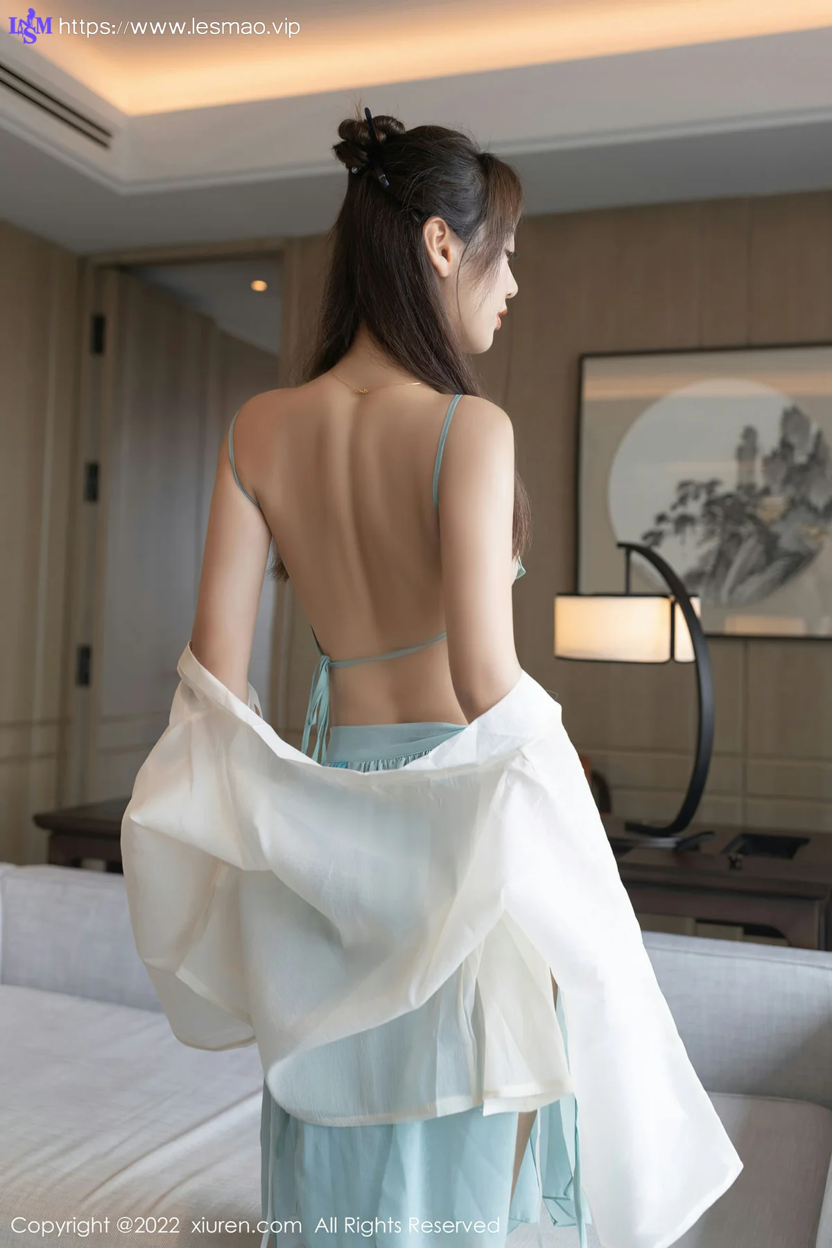 XiuRen 秀人 No.4421 古装肚兜拍摄 唐安琪 性感写真111 - 15