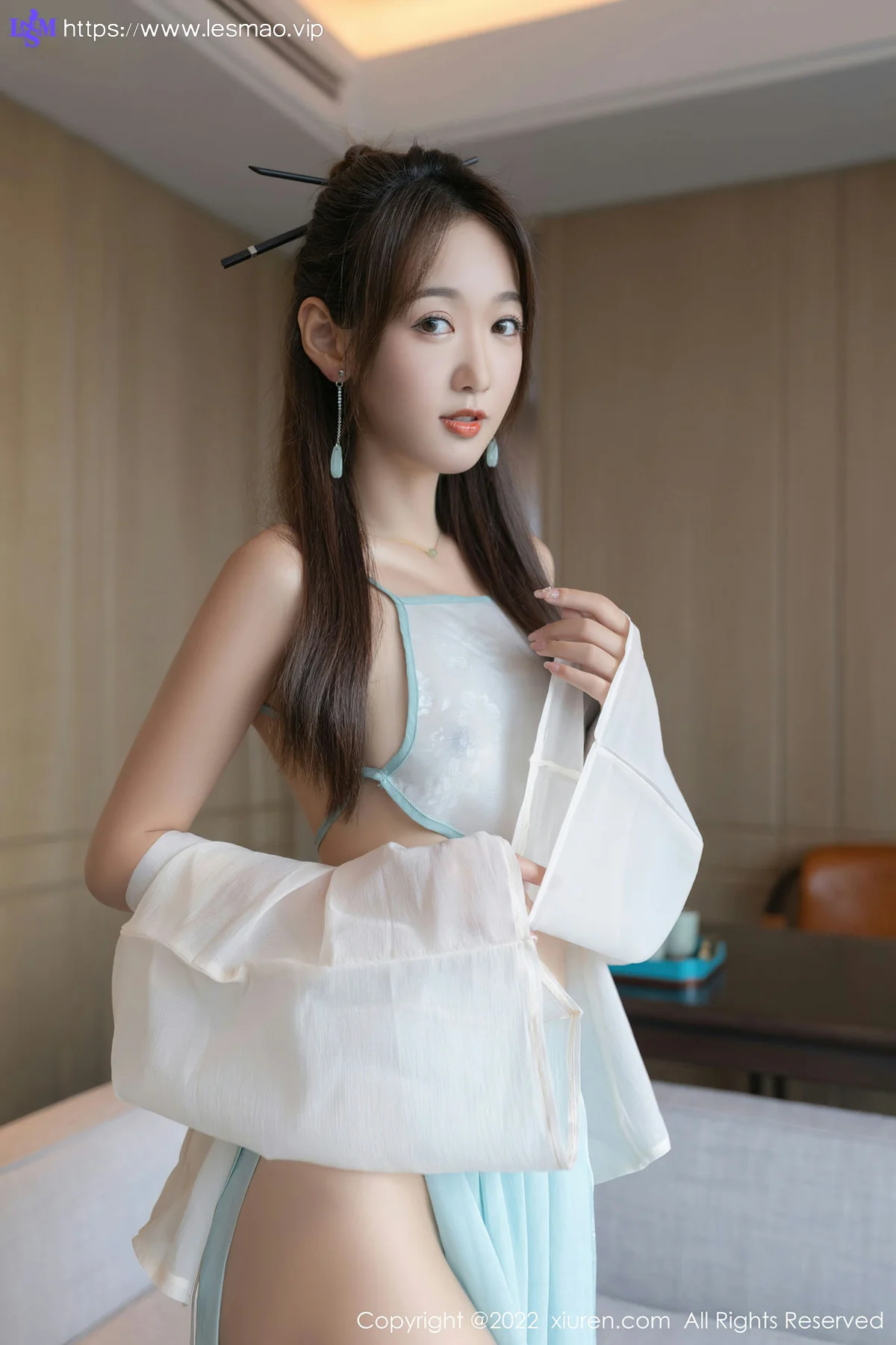 XiuRen 秀人 No.4421 古装肚兜拍摄 唐安琪 性感写真111 - 26