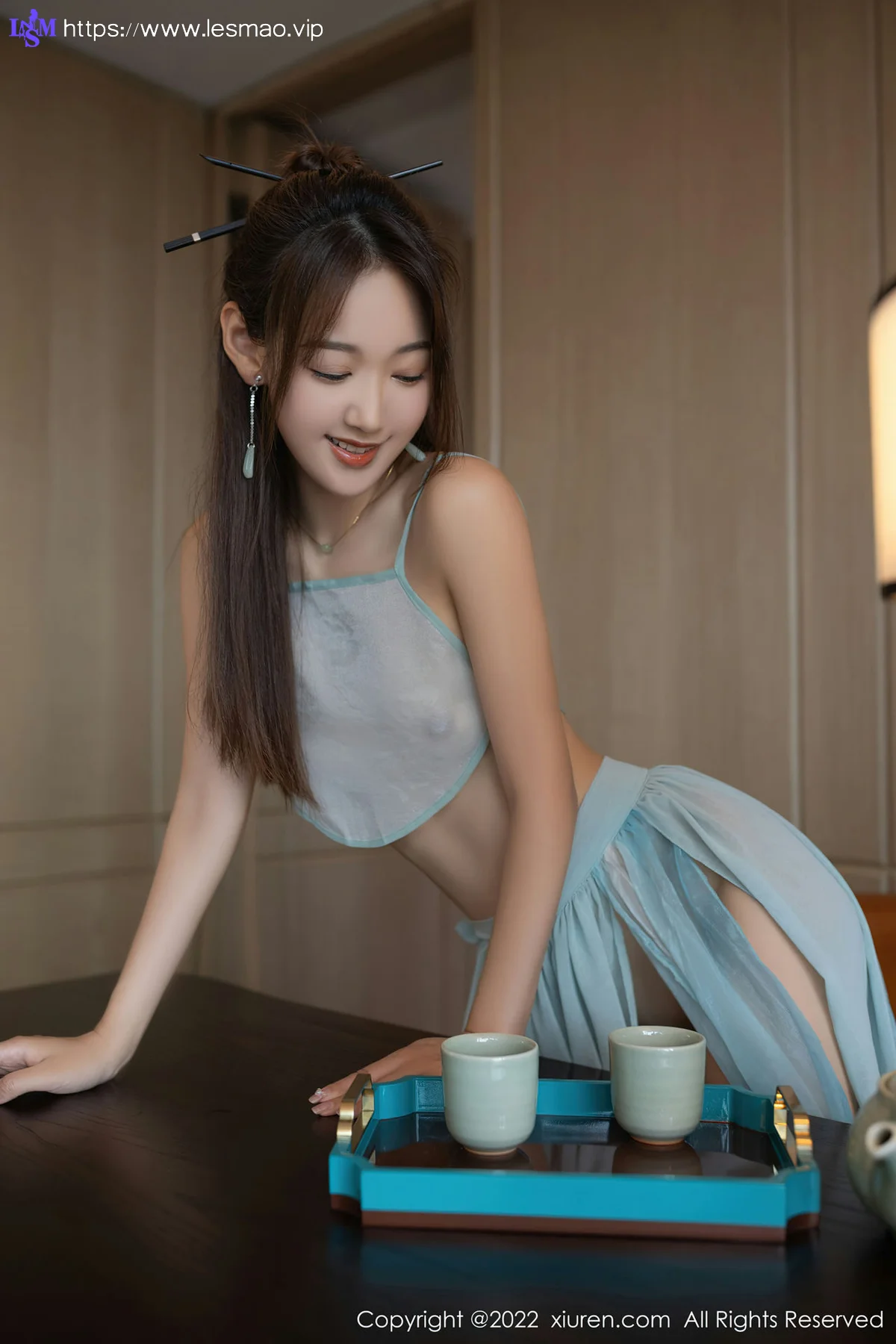 XiuRen 秀人 No.4421 古装肚兜拍摄 唐安琪 性感写真111 - 44