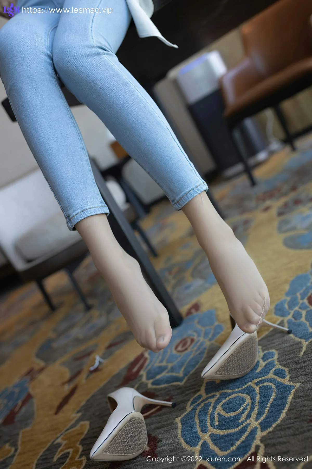 XiuRen 秀人 No.4425 简约白T 陆萱萱 性感写真90P - 88