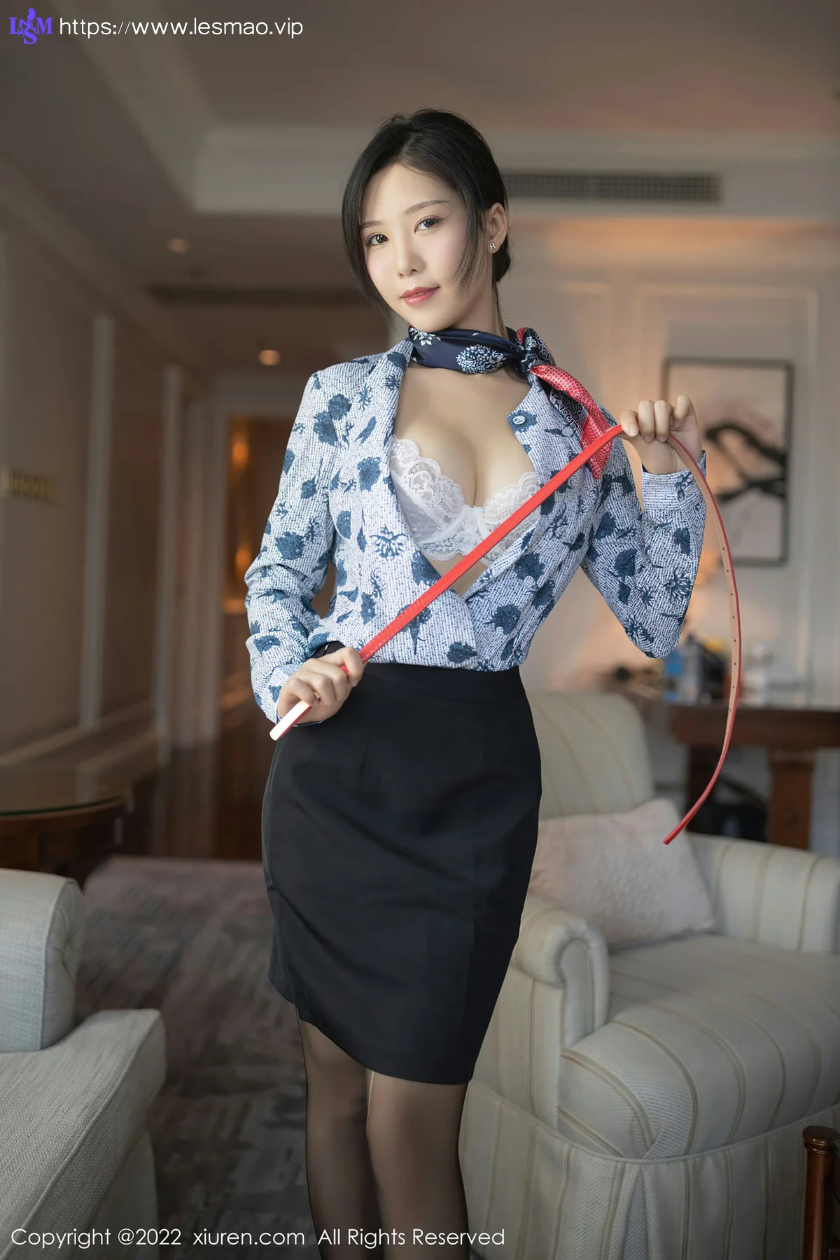 XiuRen 秀人 No.4430 新人空姐制服 抖娘利世 第一套写真111 - 40