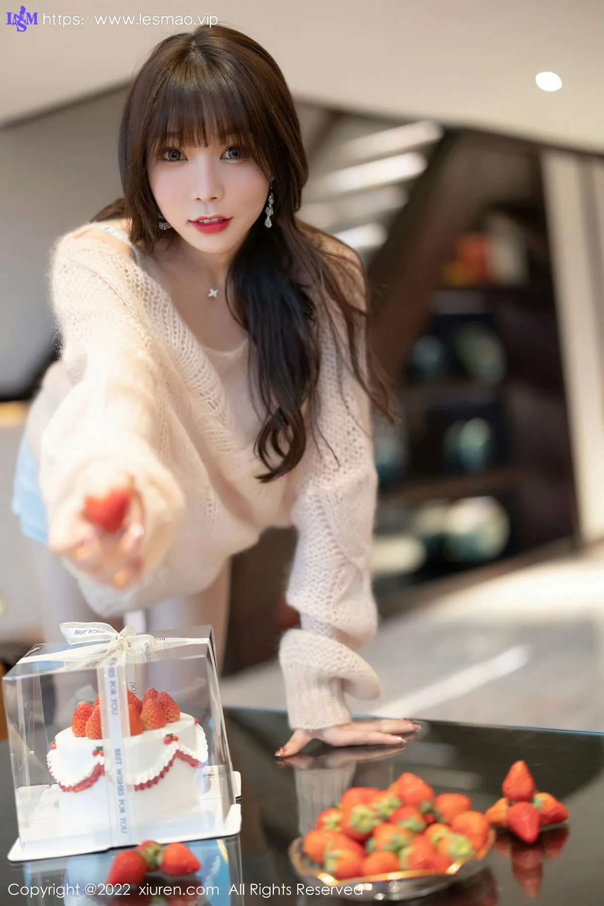 XiuRen 秀人 No.4435 淡黄色毛衣 芝芝Booty 性感写真22 - 13