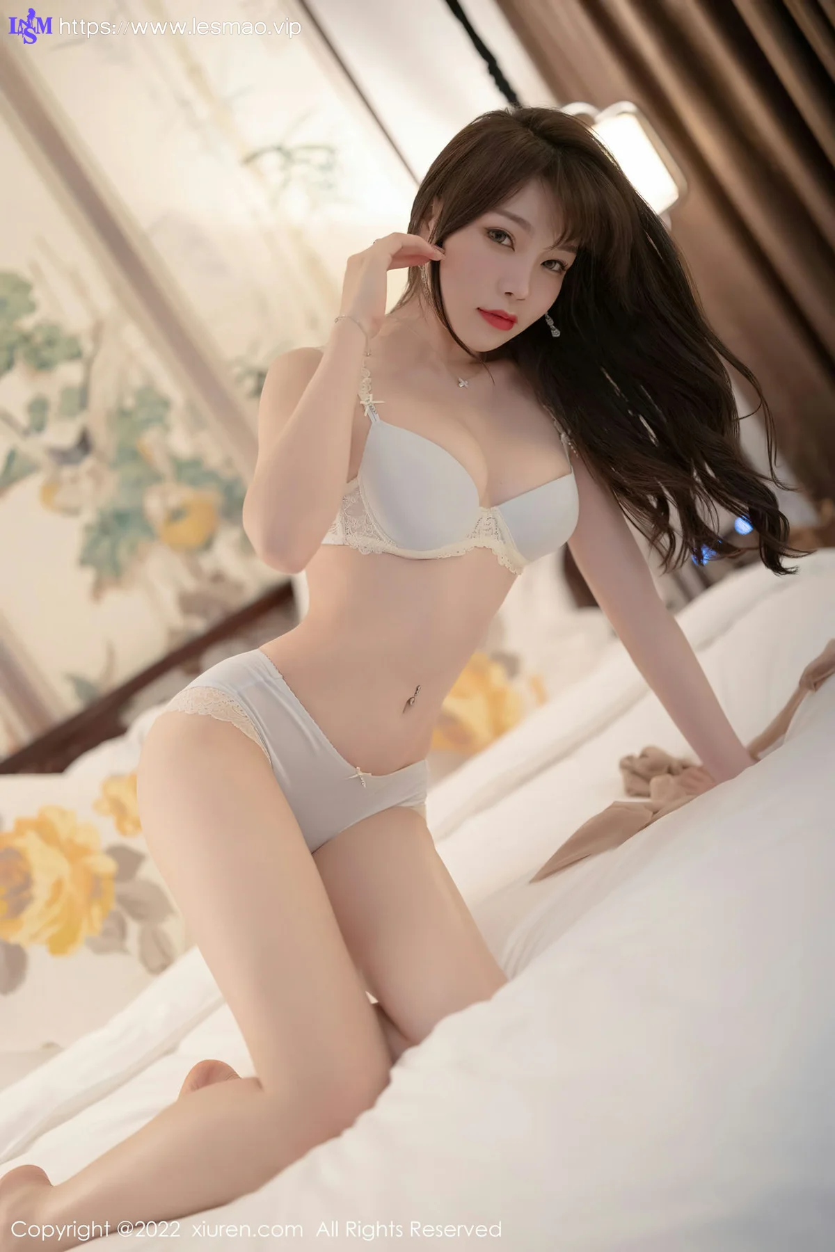 XiuRen 秀人 No.4435 淡黄色毛衣 芝芝Booty 性感写真22 - 89