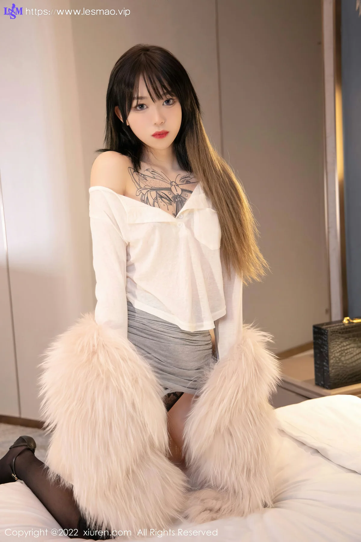 XiuRen 秀人 No.4441 轻透上衣短裙 奶瓶 性感写真111 - 13