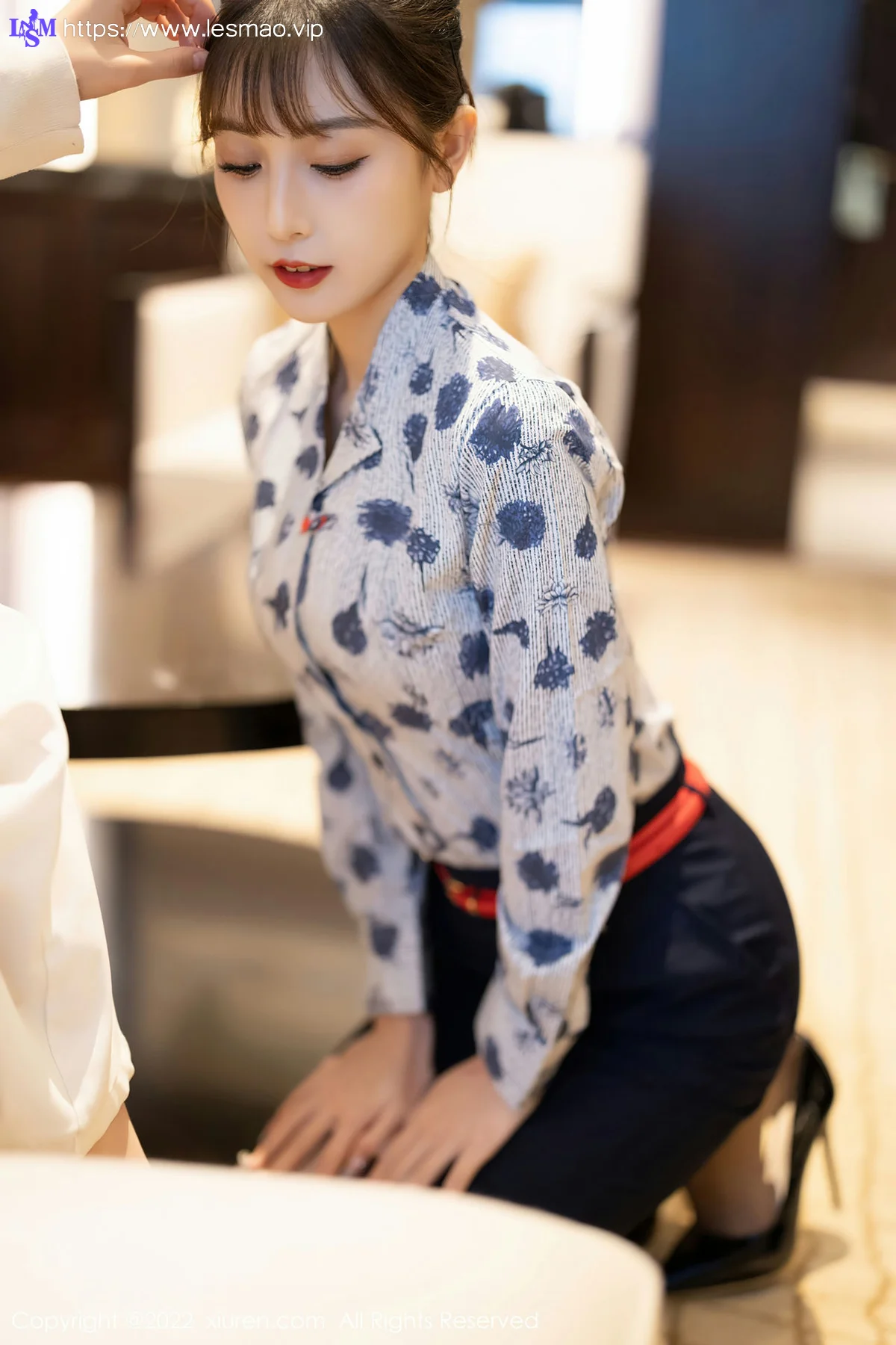 XiuRen 秀人 No.4447 空姐制服 林星阑 性感写真22 - 16